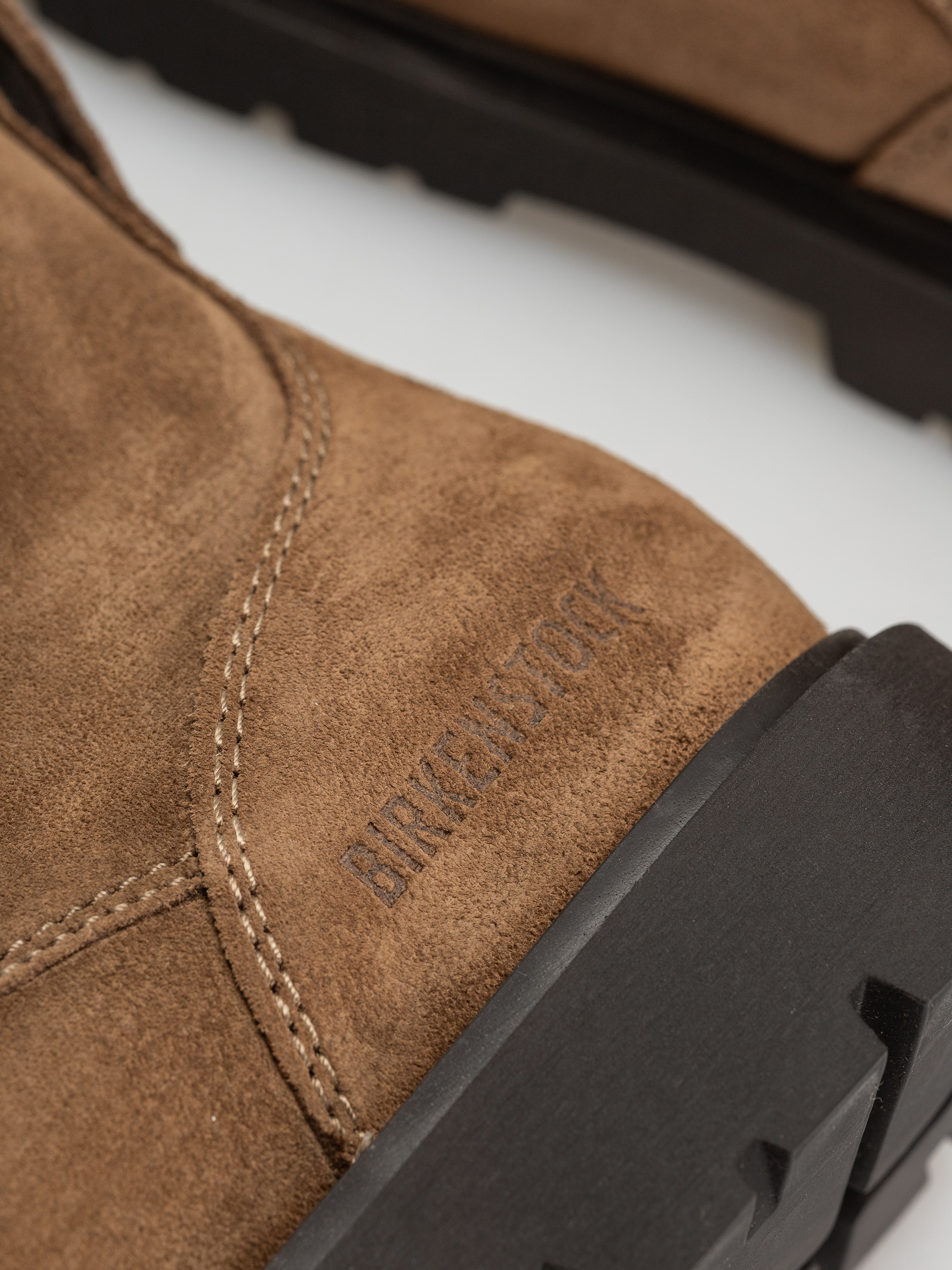 Cipők Birkenstock Highwood Lace Mid Suede Leather Narrow Wmn (dark tea)