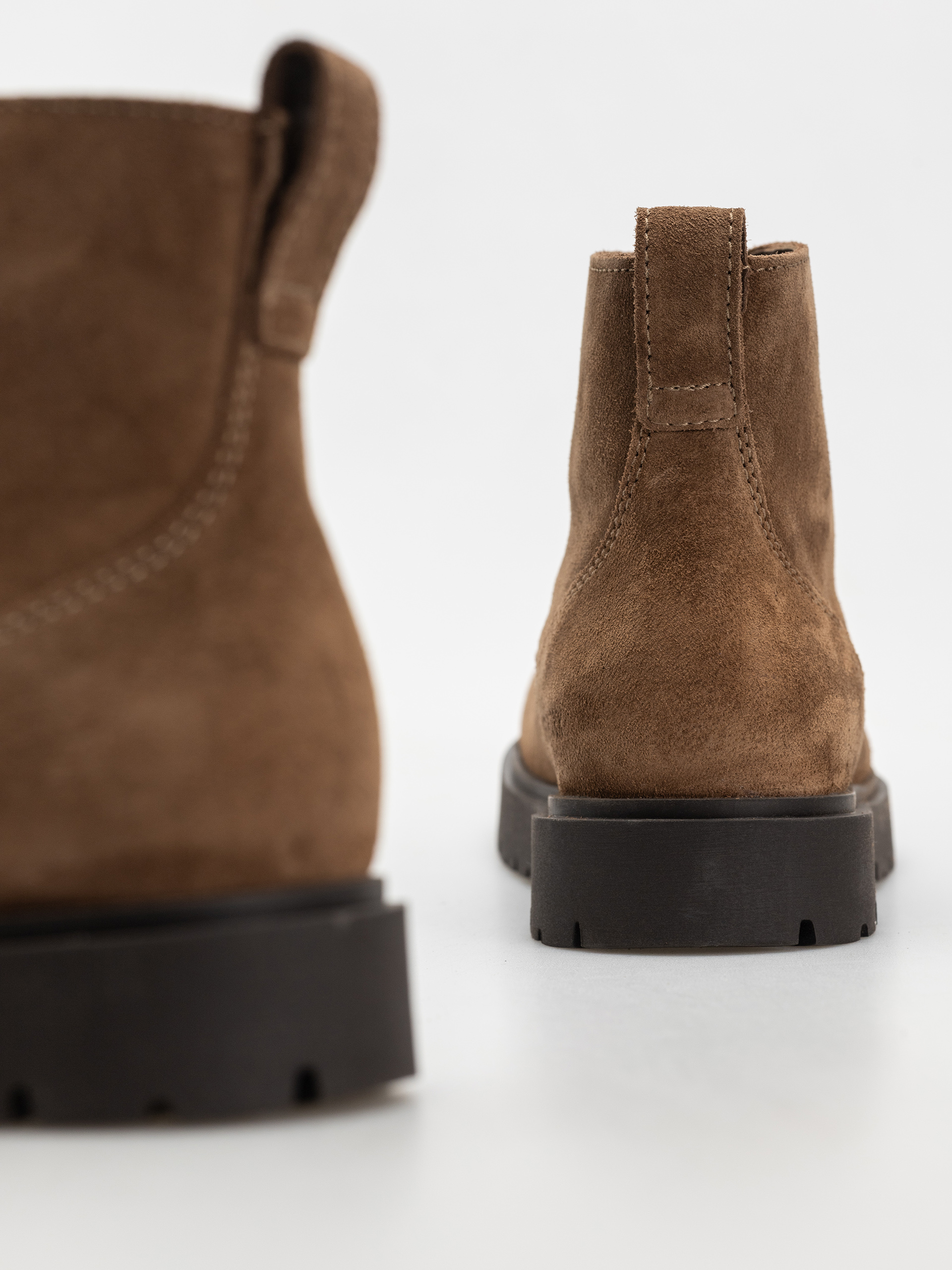 Cipők Birkenstock Highwood Lace Mid Suede Leather Narrow Wmn (dark tea)