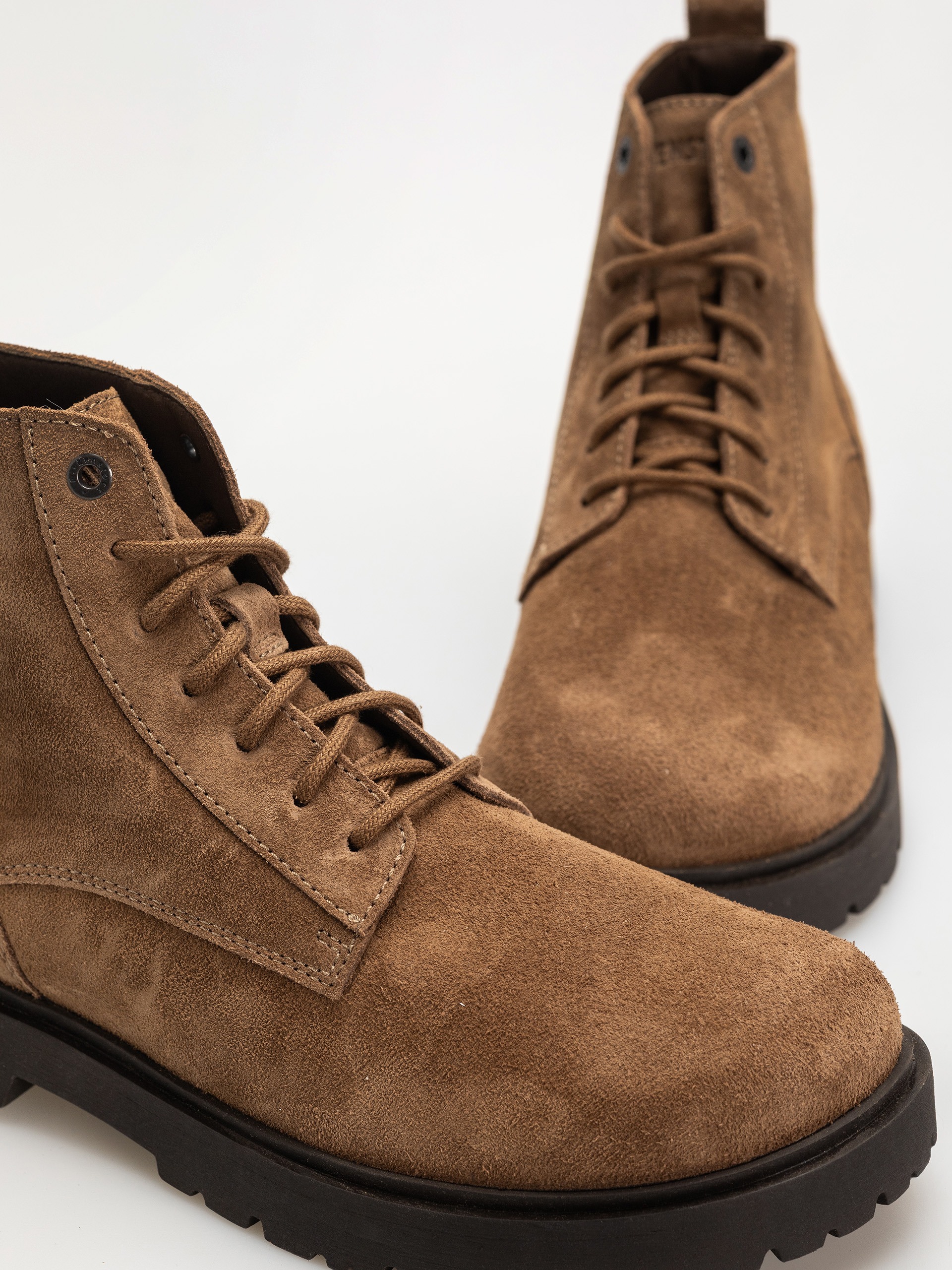 Cipők Birkenstock Highwood Lace Mid Suede Leather Regular (dark tea)