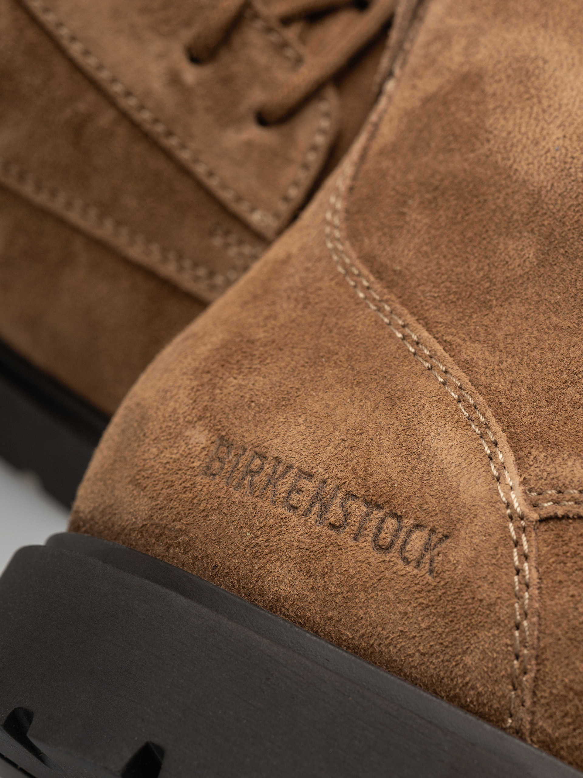 Cipők Birkenstock Highwood Lace Mid Suede Leather Regular (dark tea)