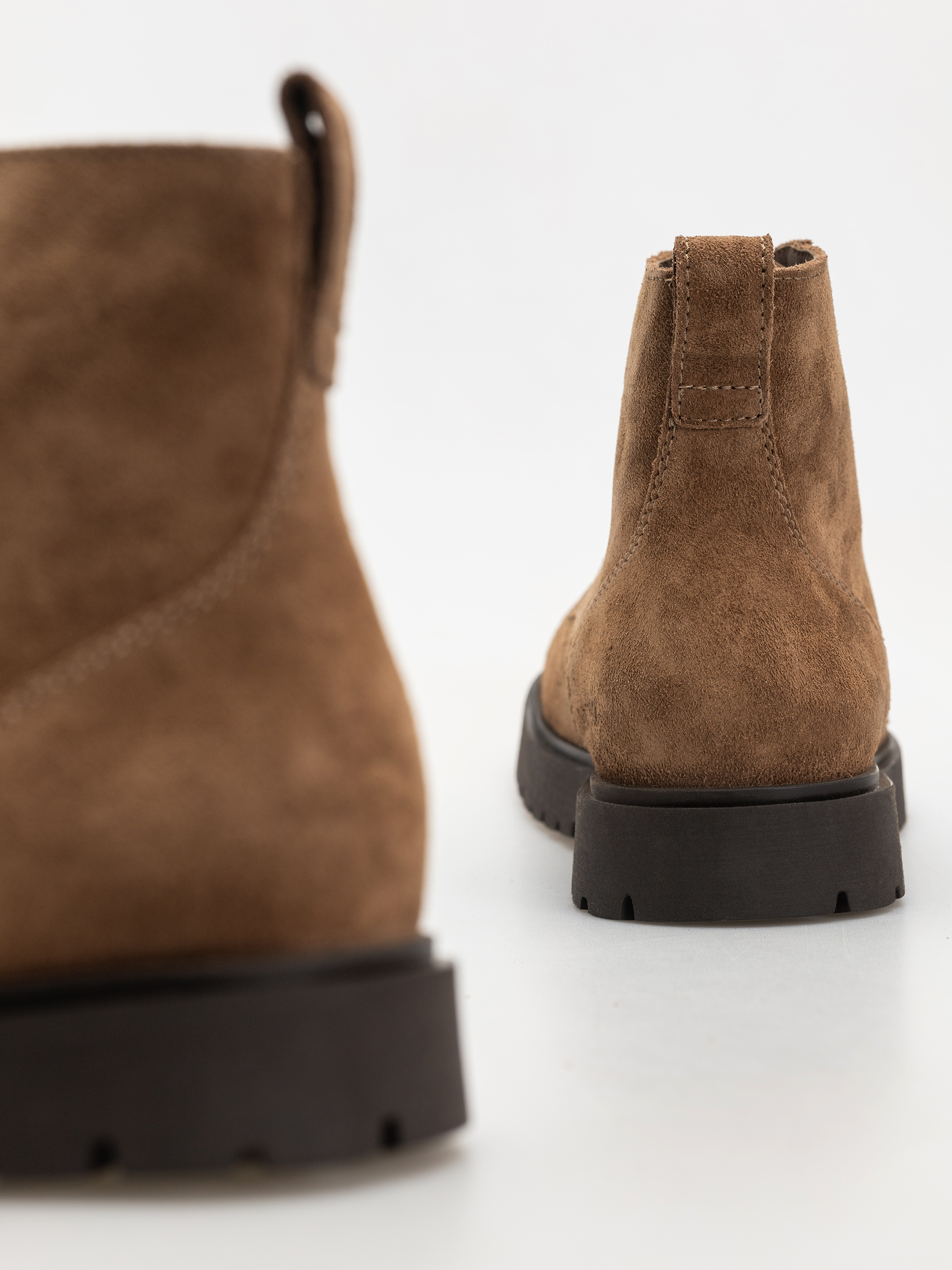 Cipők Birkenstock Highwood Lace Mid Suede Leather Regular (dark tea)