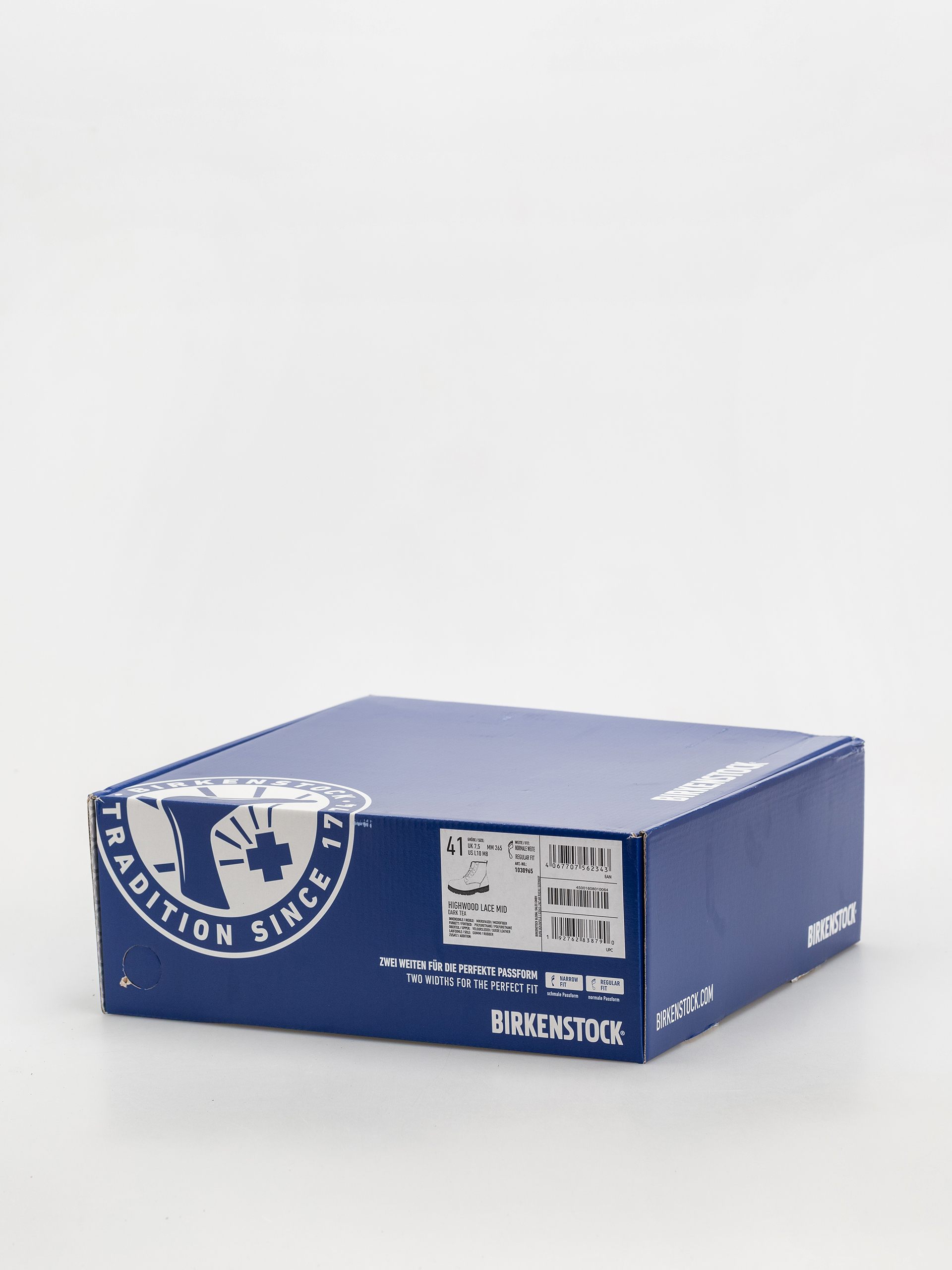 Cipők Birkenstock Highwood Lace Mid Suede Leather Regular (dark tea)