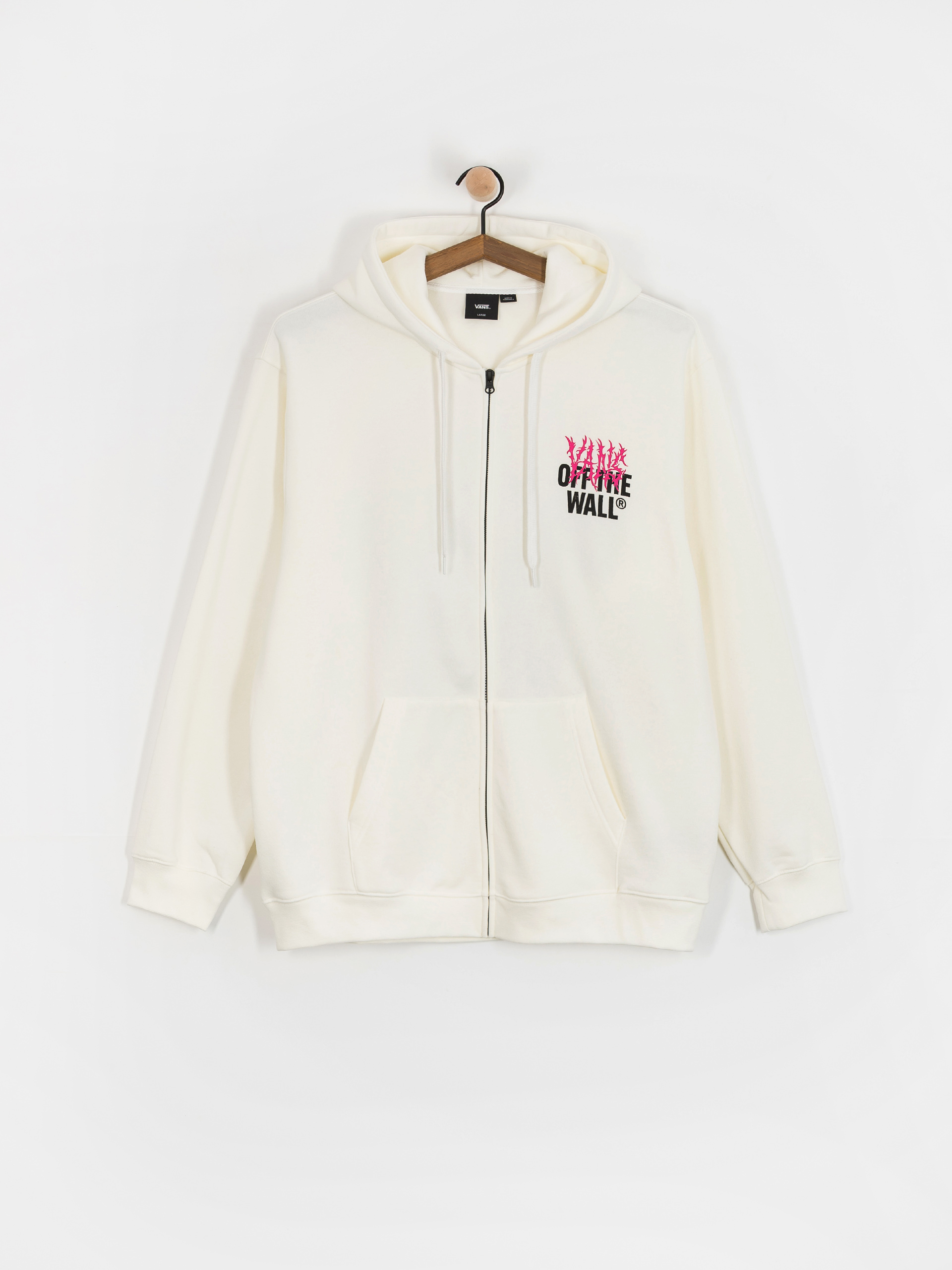 Vans Metal Wall Full Zip Pulóver (mountain essentials marshmallow)
