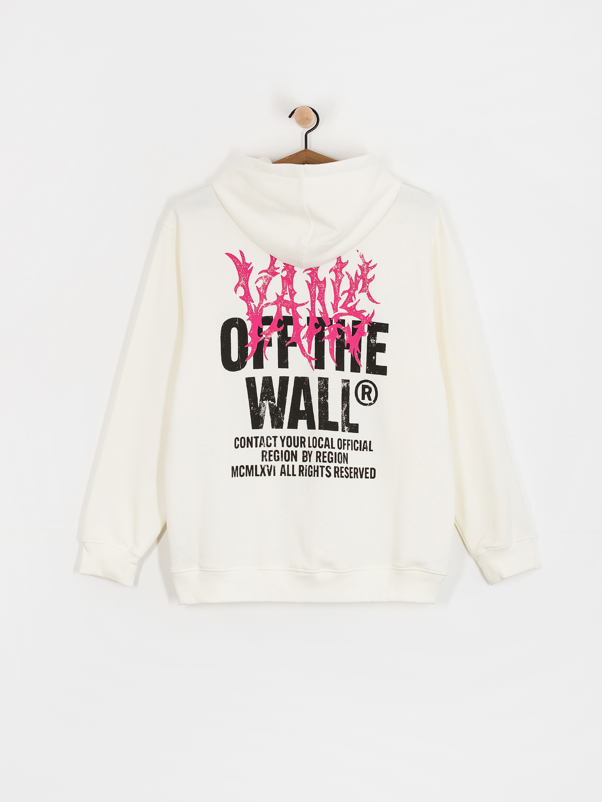 Vans Metal Wall Full Zip Pulóver (mountain essentials marshmallow)