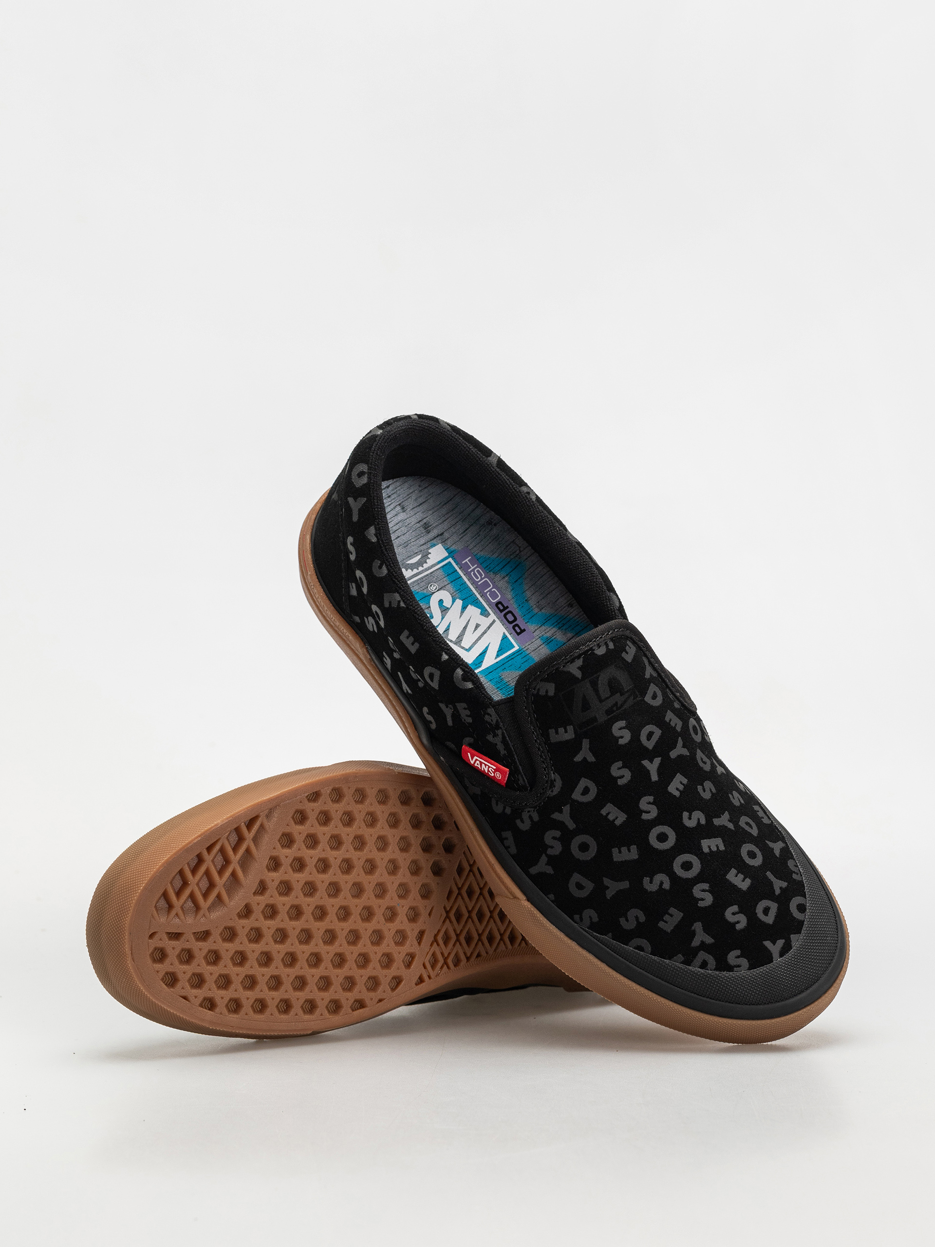 Vans Bmx Slip On Cipők X Odyssey (odyssey black/red/gum)