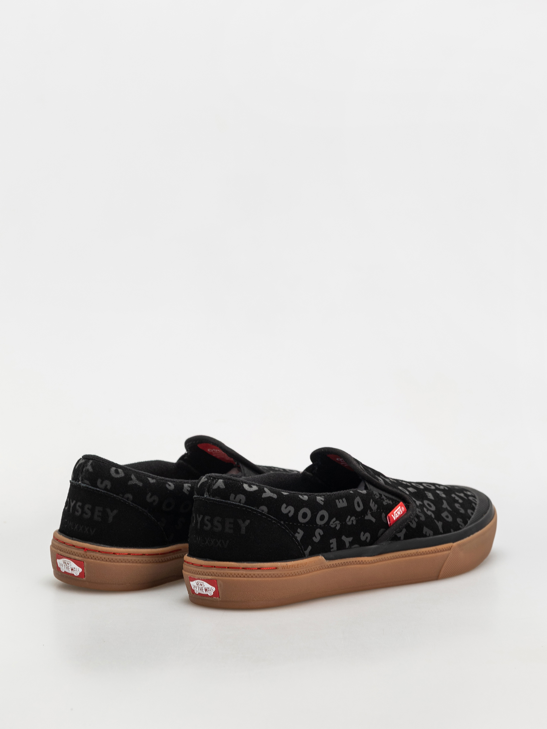 Vans Bmx Slip On Cipők X Odyssey (odyssey black/red/gum)