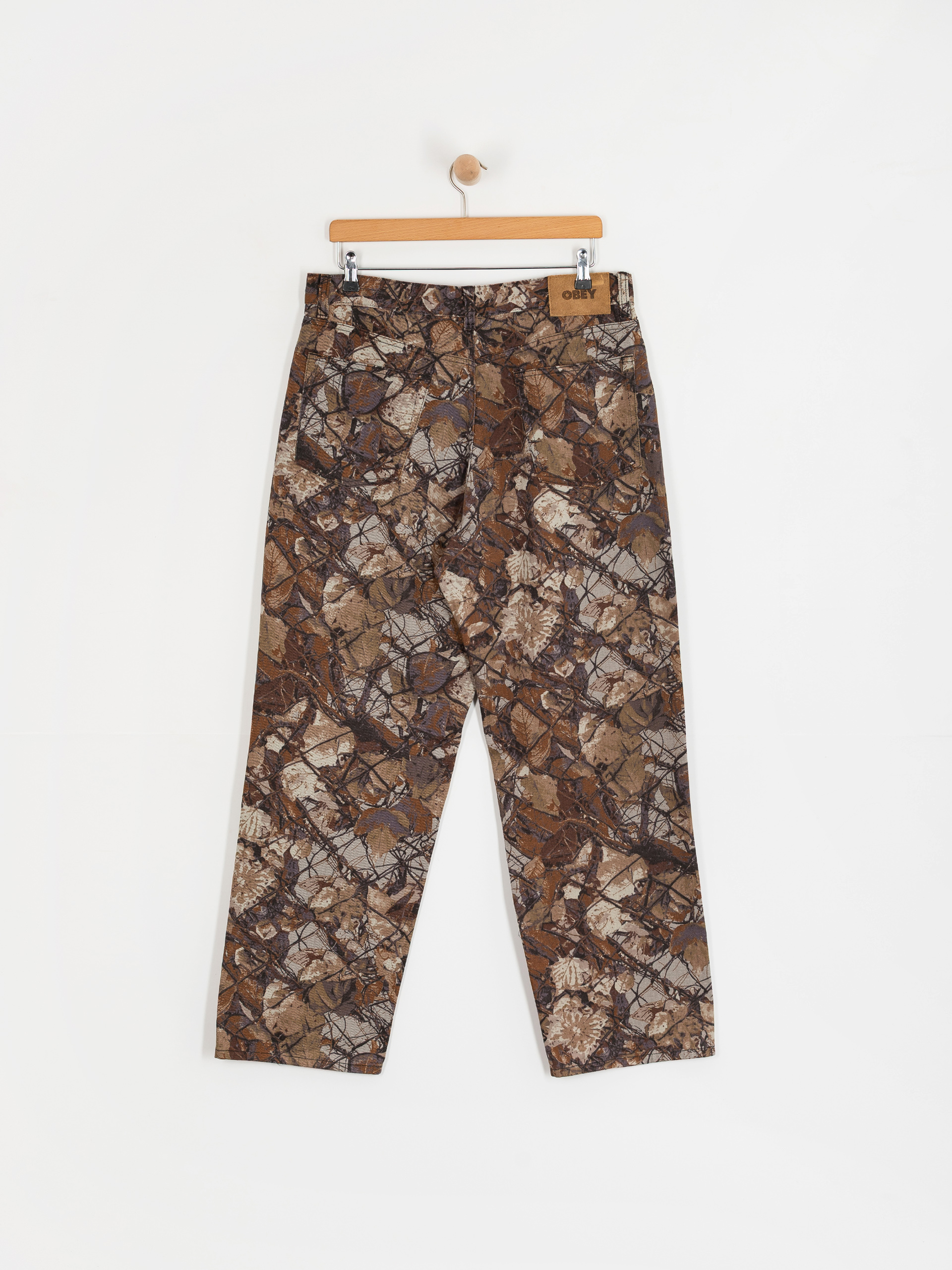 OBEY Classic Baggy Denim Kisnadrág (fence camo multi)