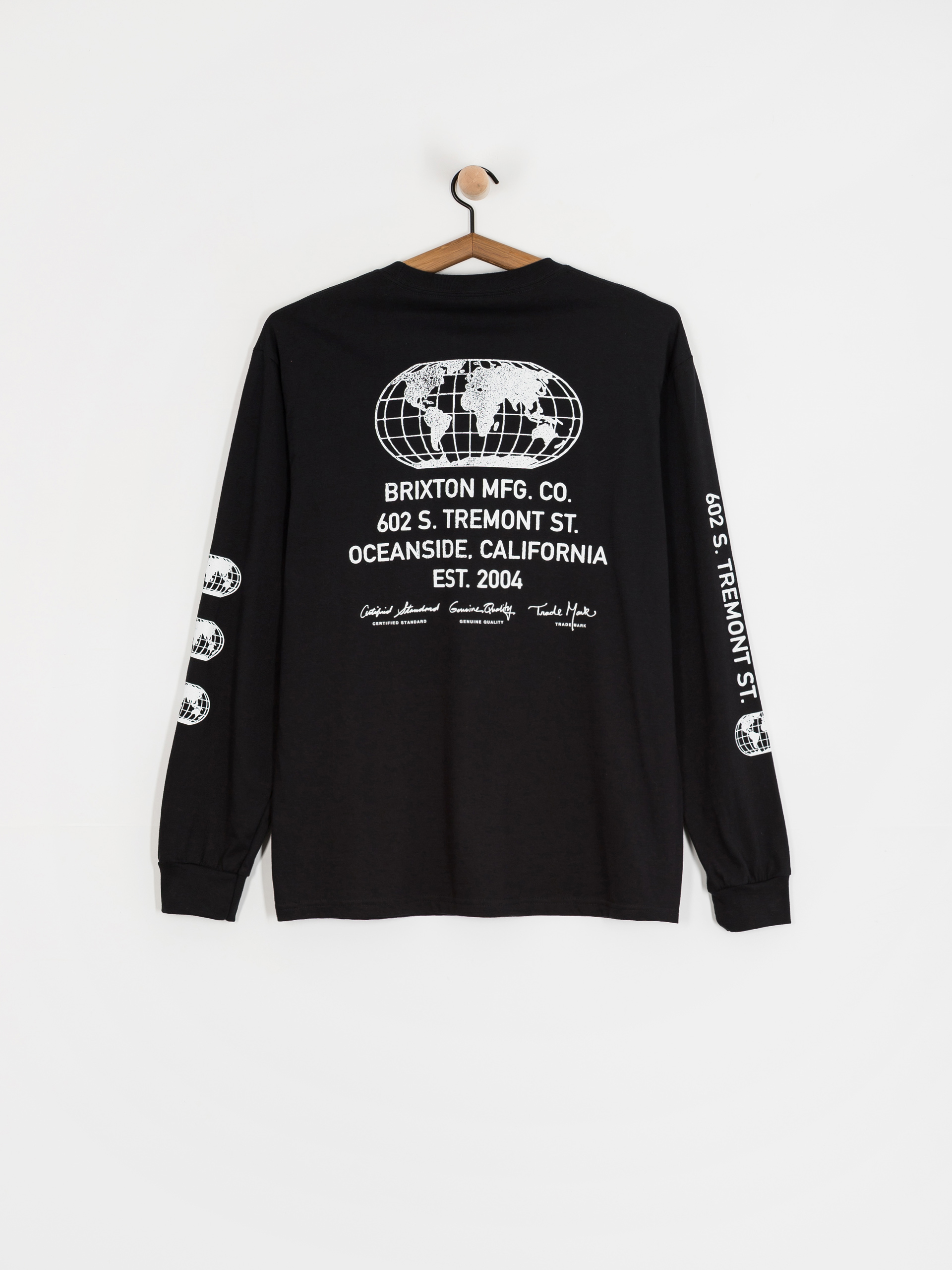 Brixton Union Std Hosszú ujjú felső (black)