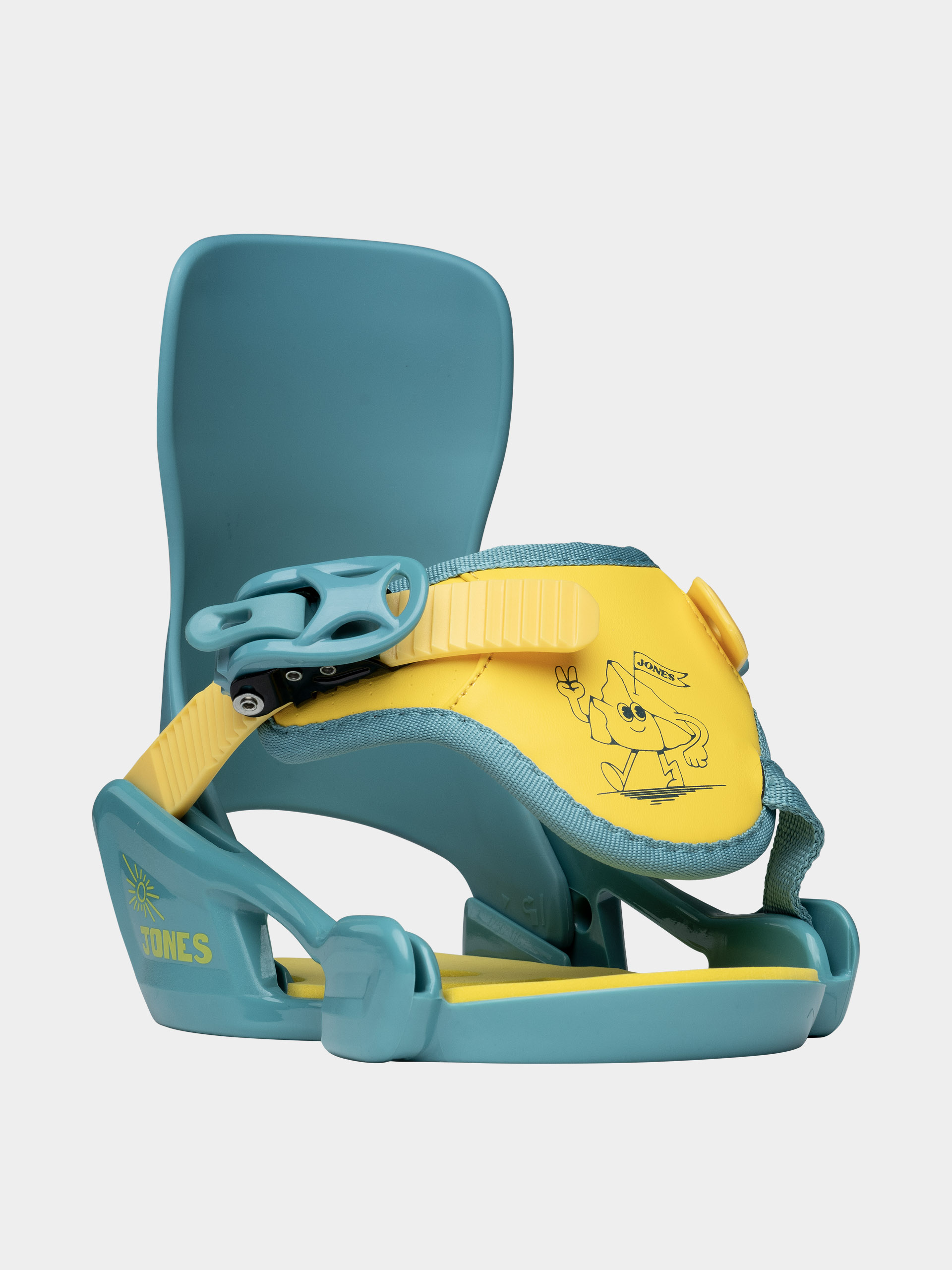 Snowboard kötés Jones Snowboards Happy Mtn One Strap JR (icy horizon blue)