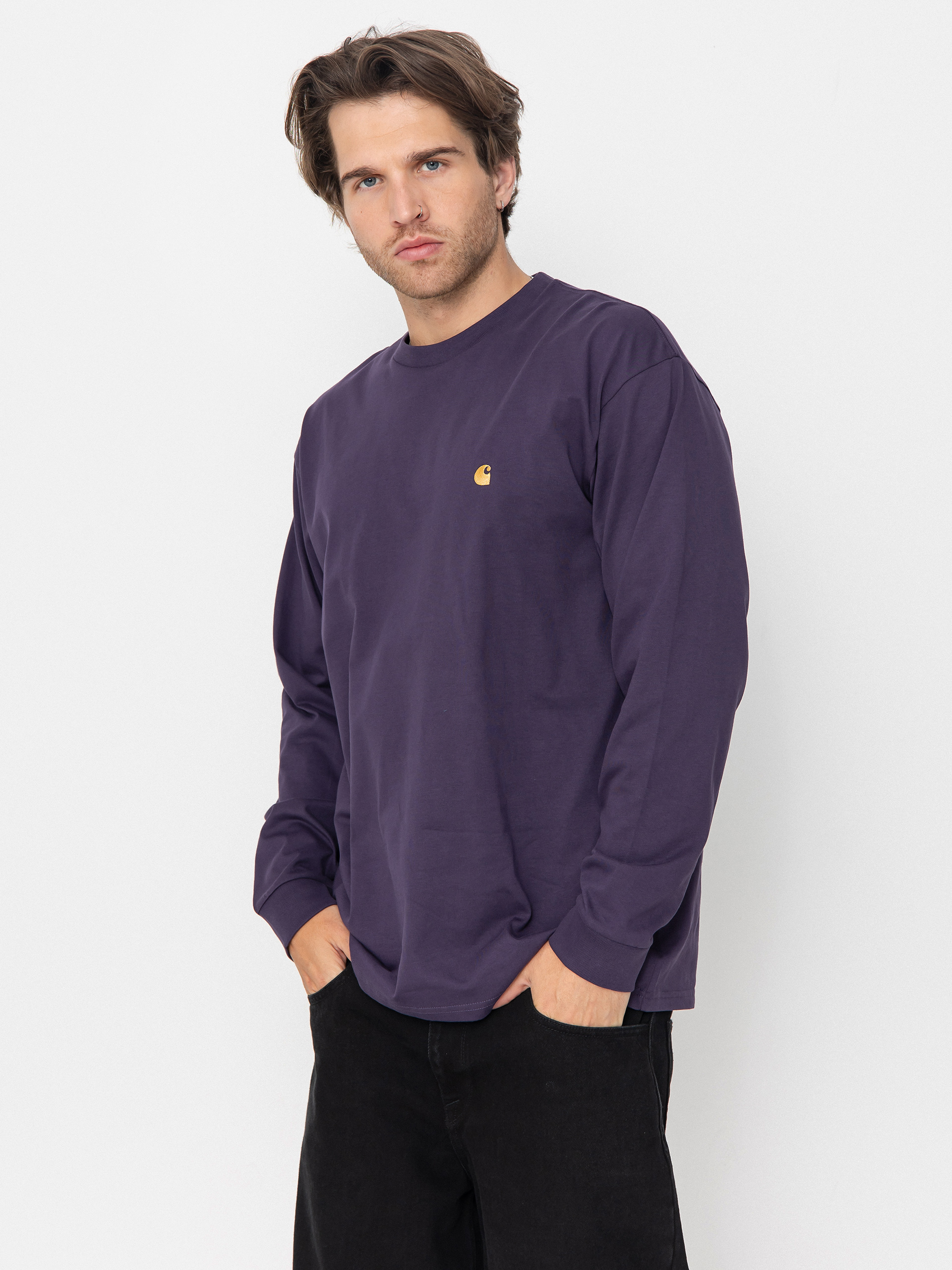 Carhartt WIP Chase Hosszú ujjú felső (lakers/gold)