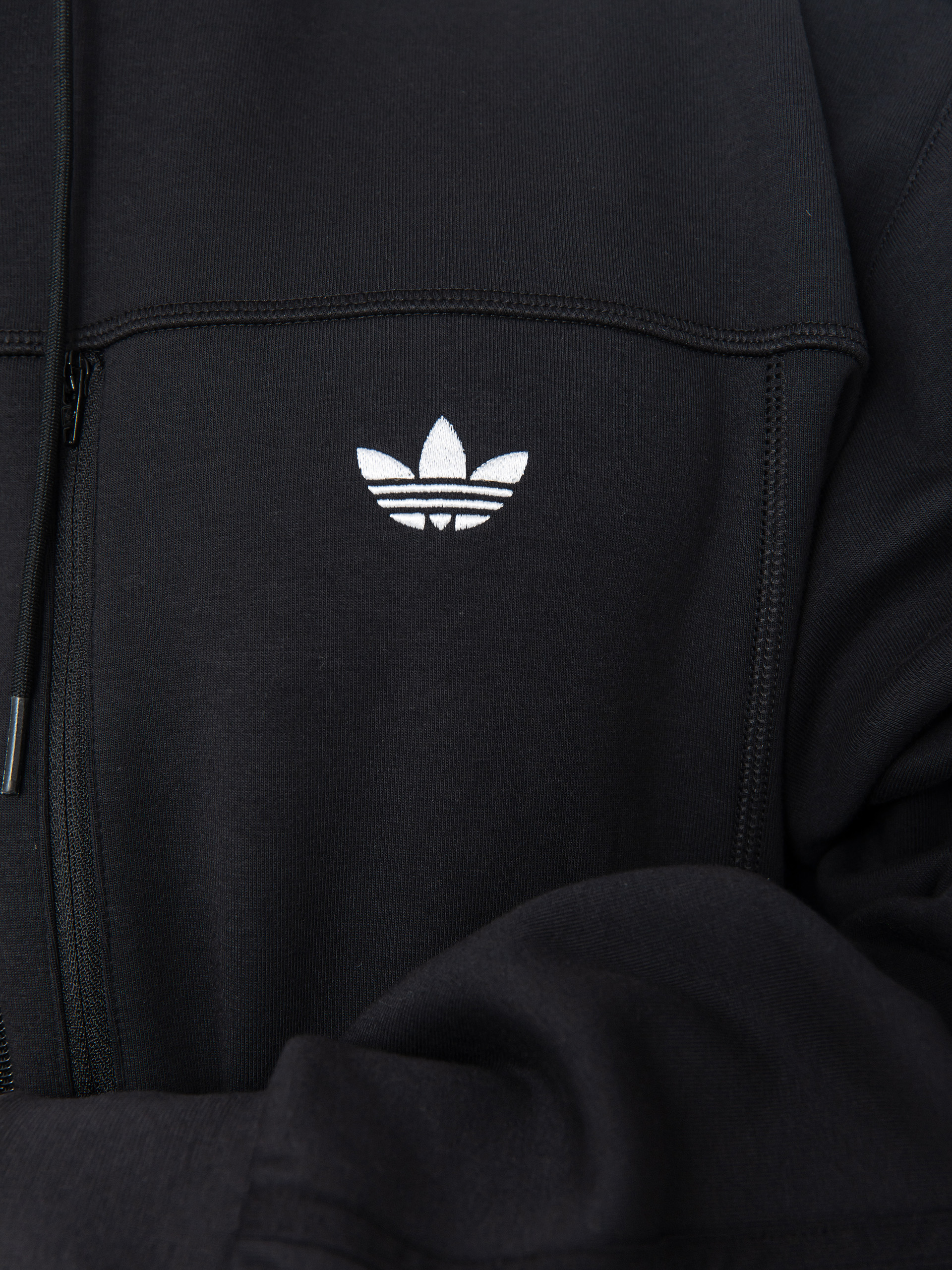 adidas Tech Fleece Dzseki (black/white)