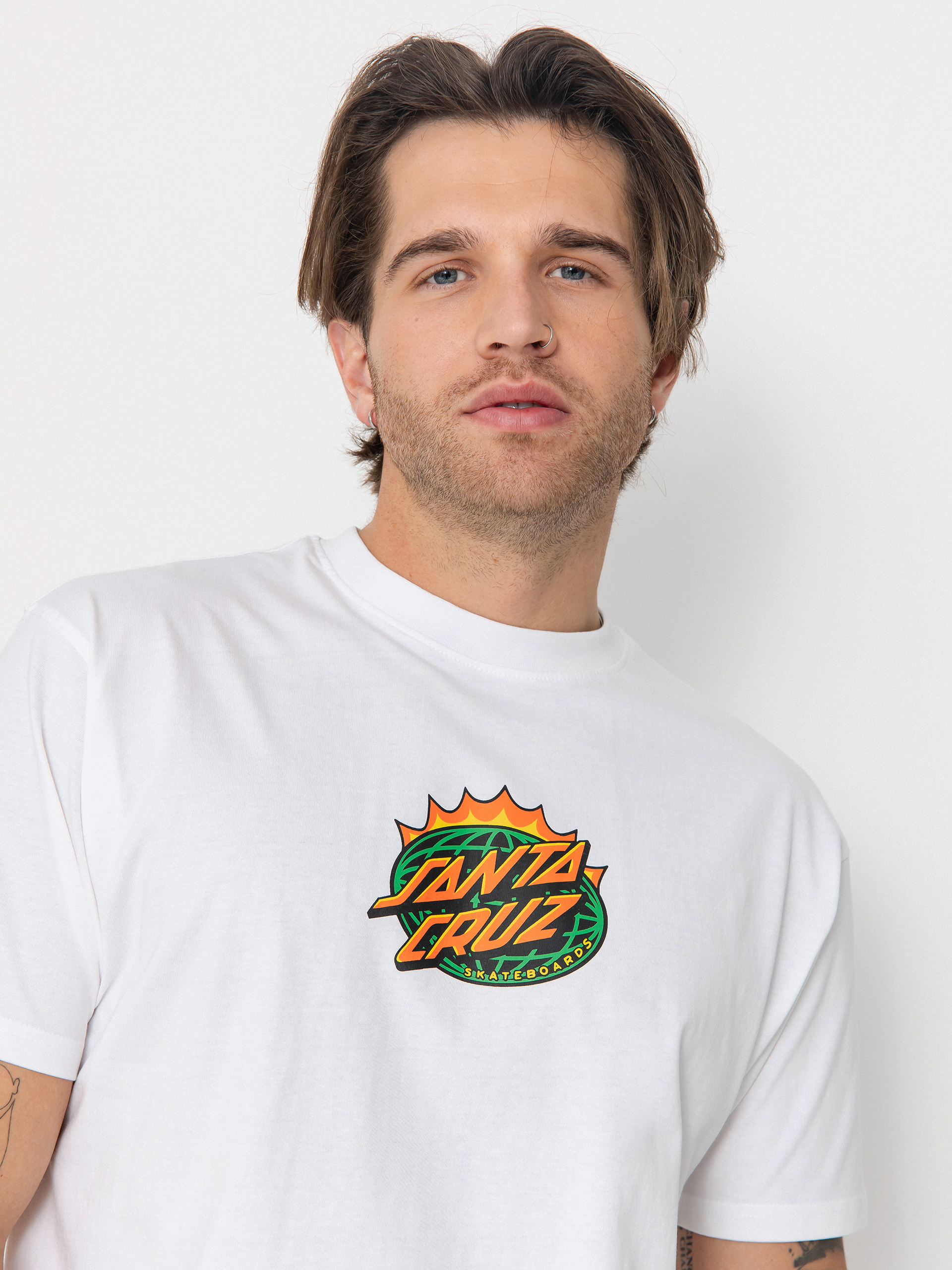 Santa Cruz Kendall End Of The Dot Póló (white)