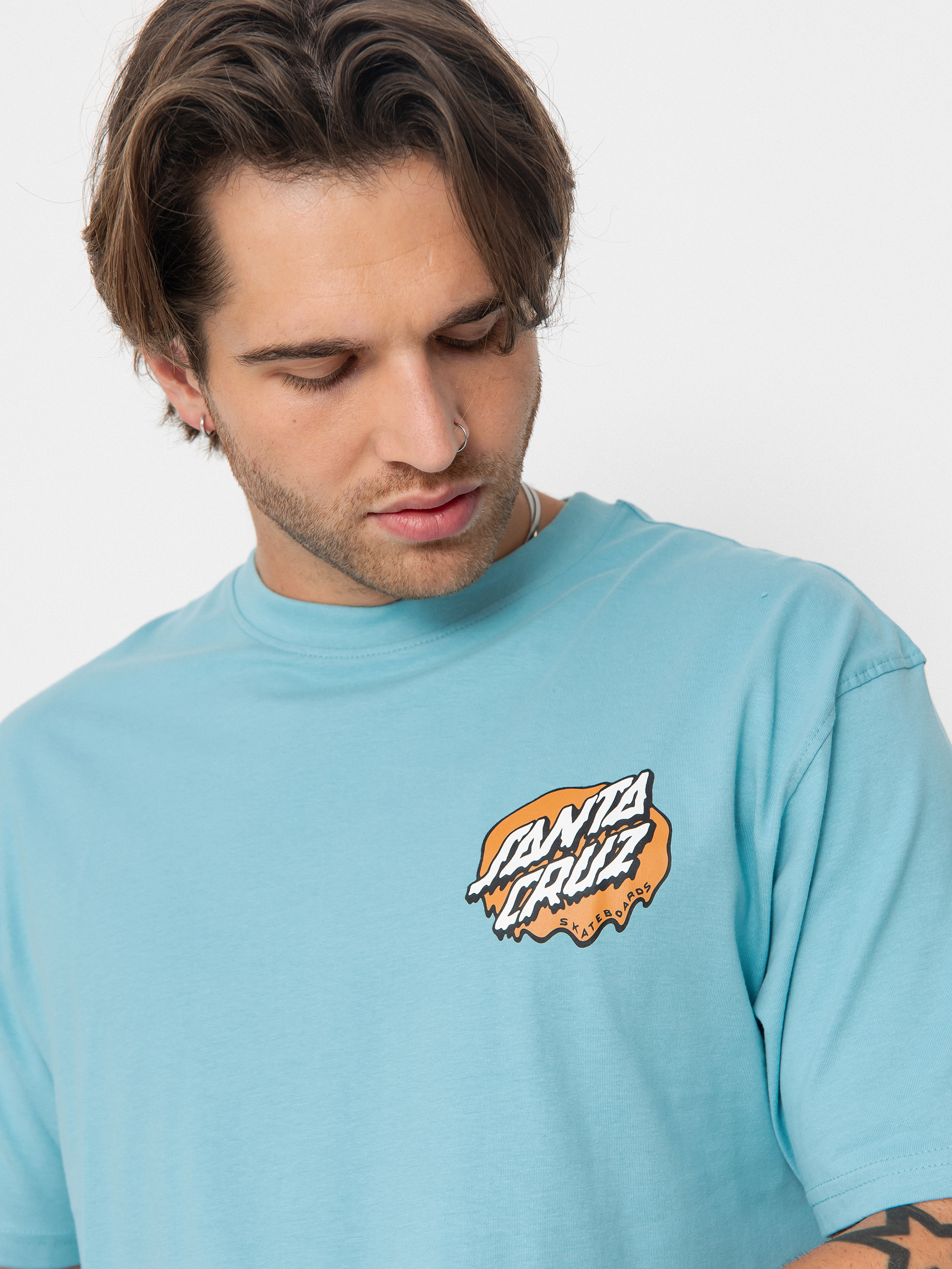 Santa Cruz Slime Scream Póló (norse blue)