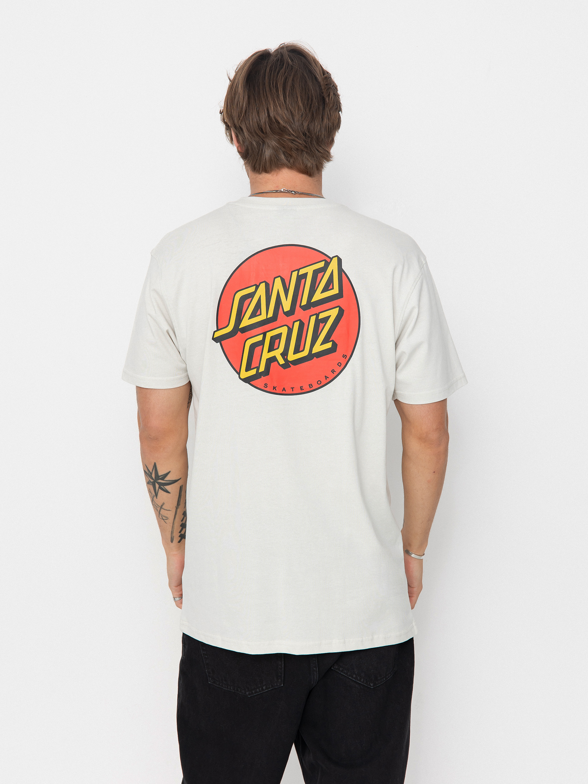 Santa Cruz Classic Dot Chest Póló (mist)