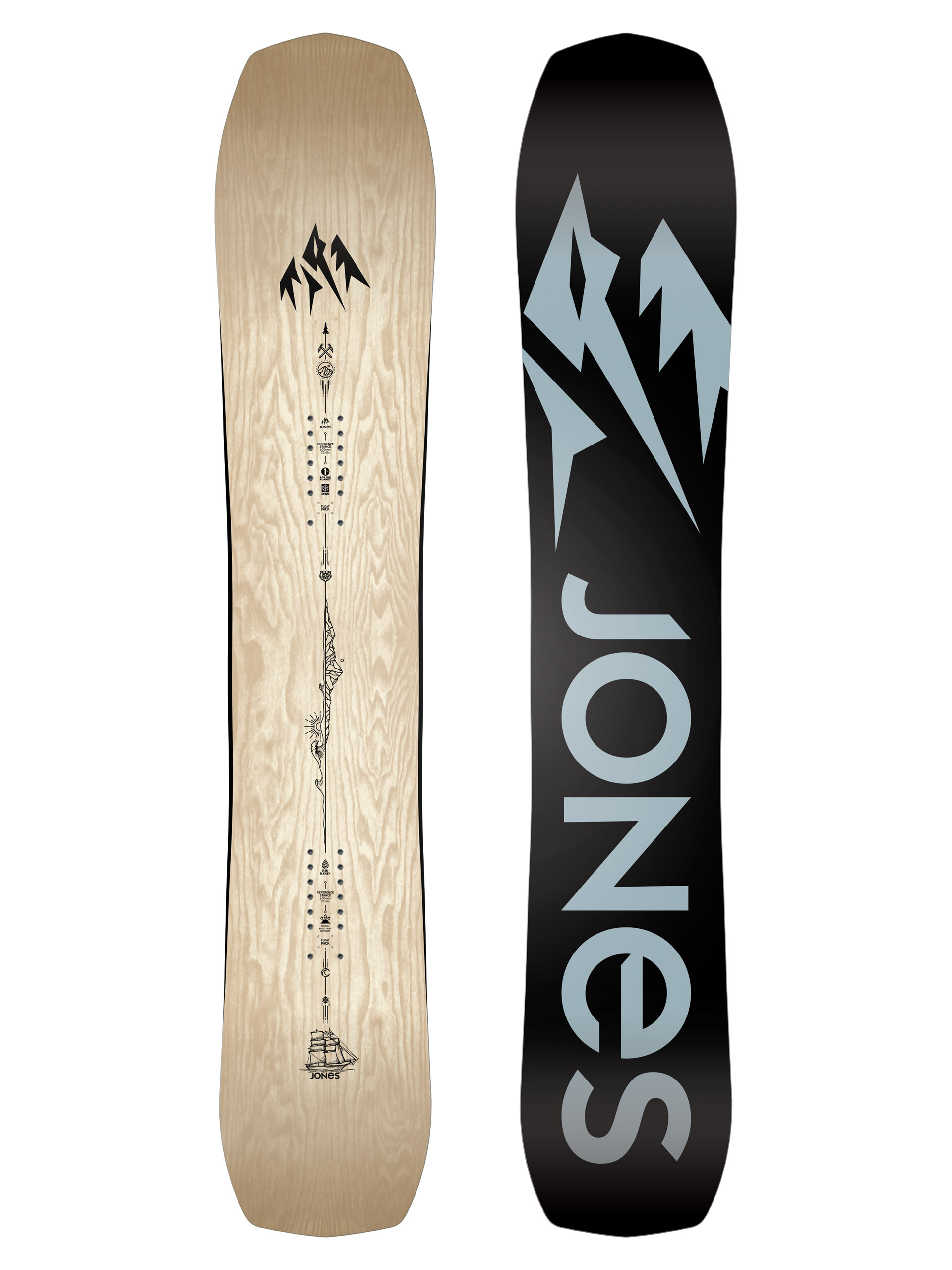 Snowboard Jones Snowboards Flagship (natural)