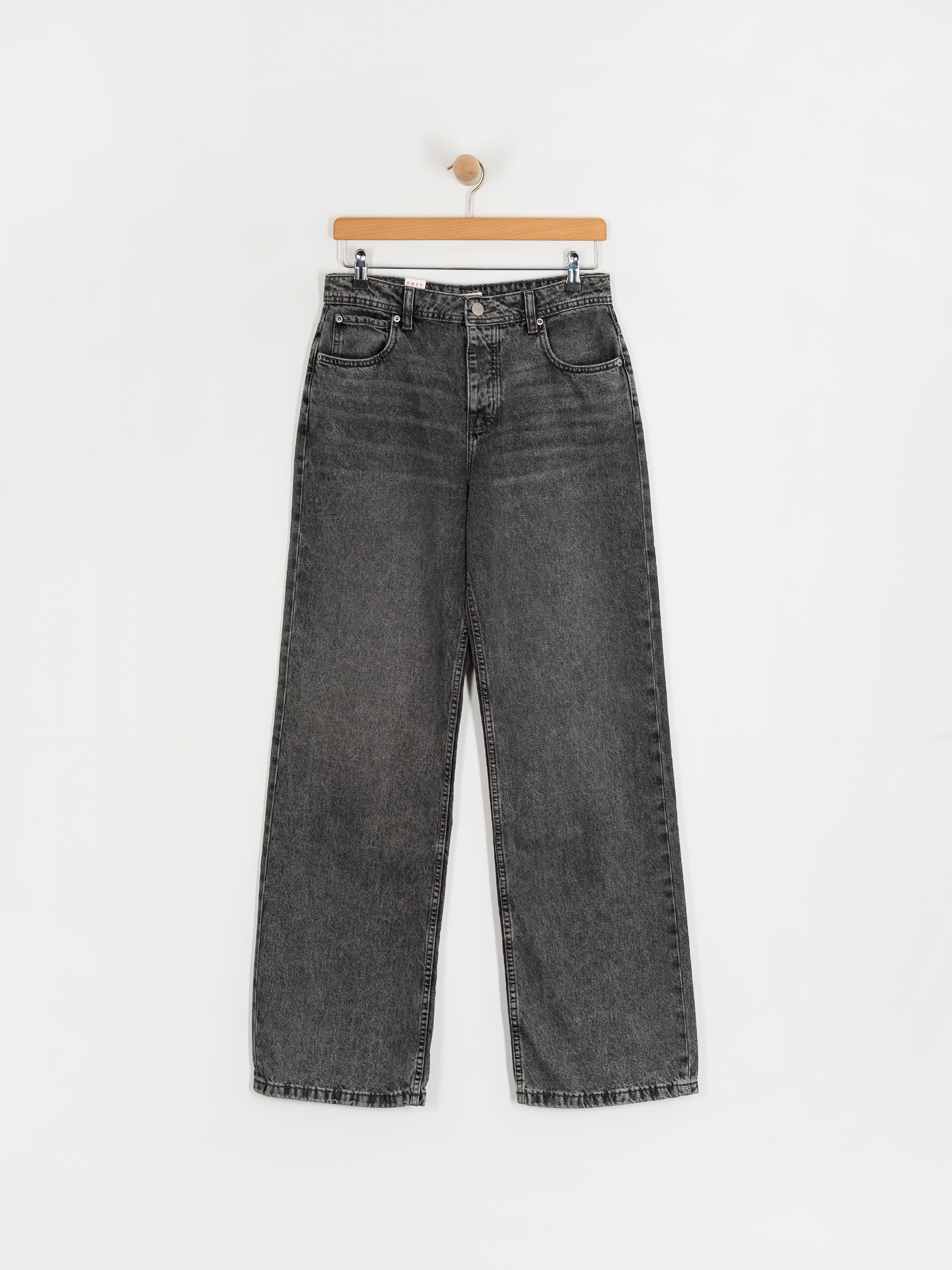 Roxy Milla Wide Leg Regular Mid Gr Wmn Kisnadrág (mid grey)