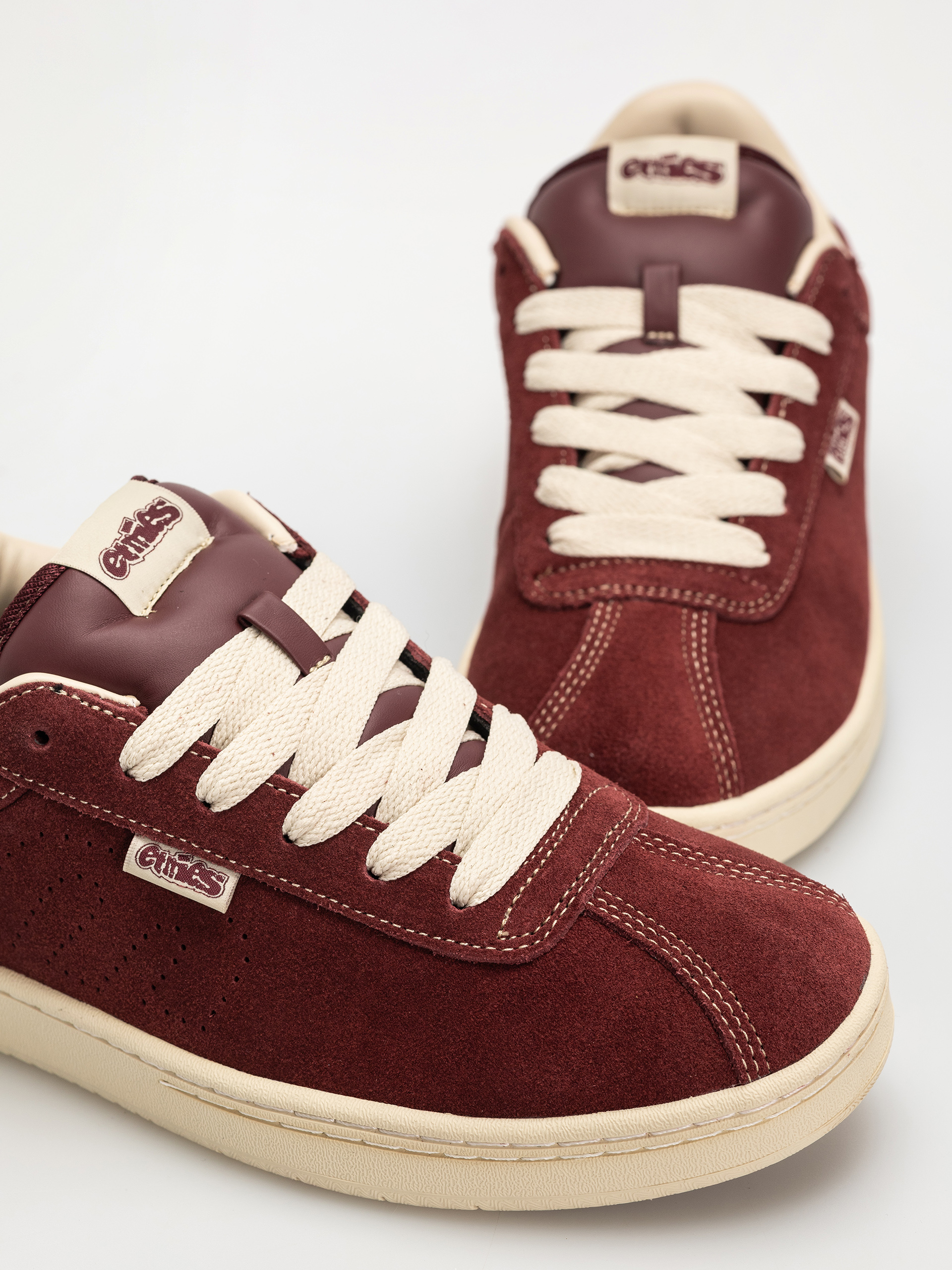 Etnies Scam Cipők (burgundy/tan)