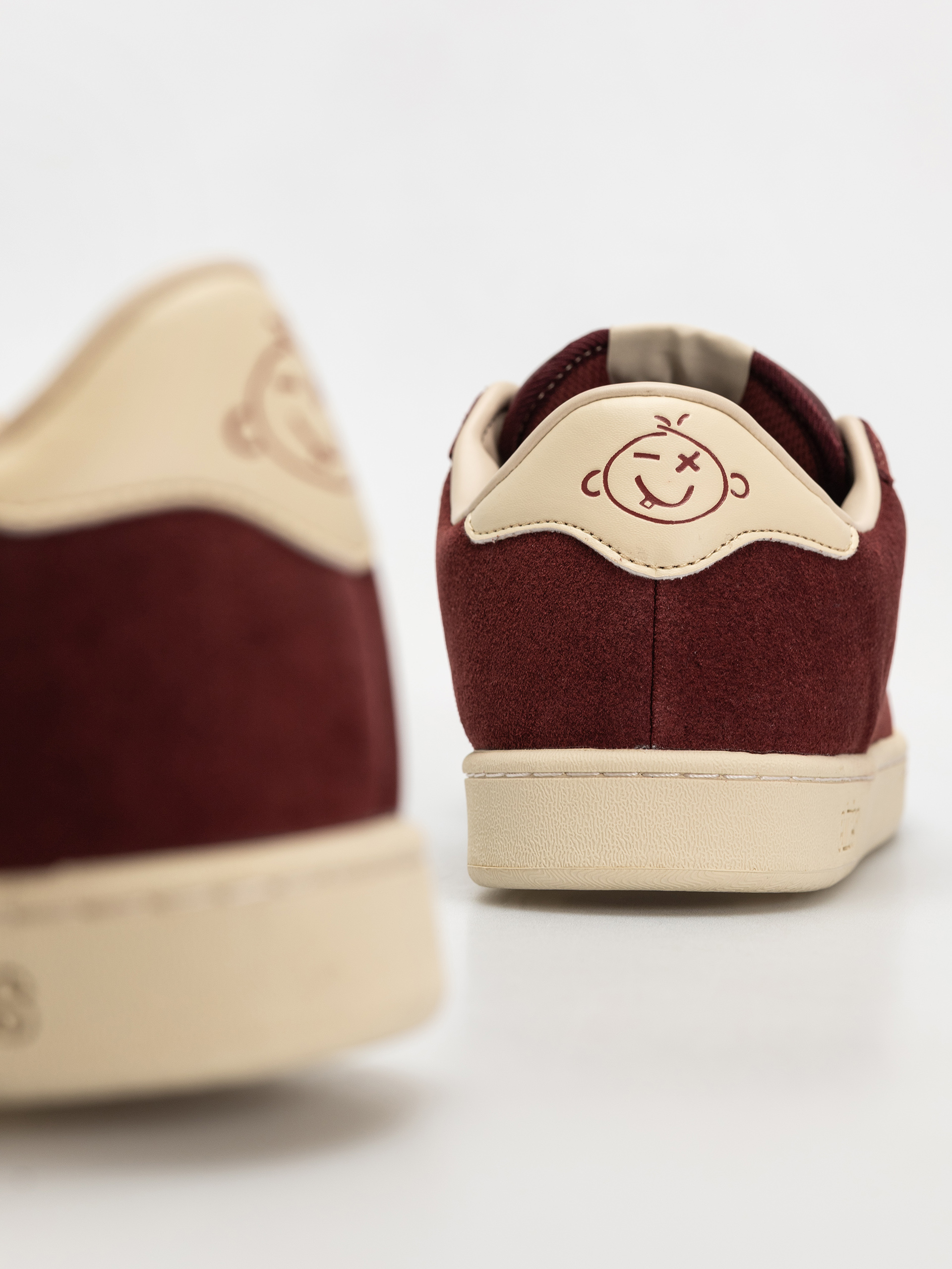 Etnies Scam Cipők (burgundy/tan)
