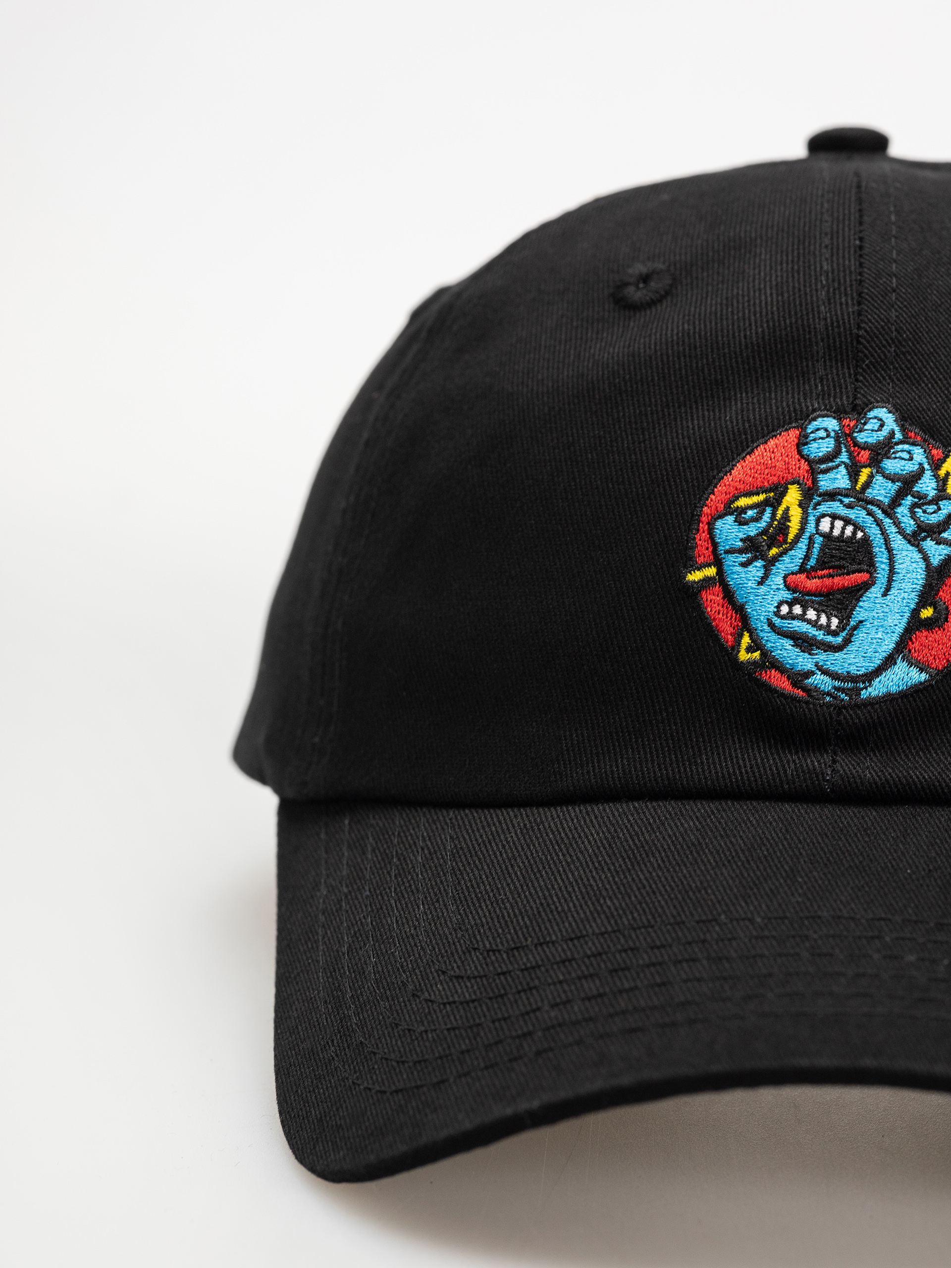 Santa Cruz Hand Dot Cap Baseball sapka (black)