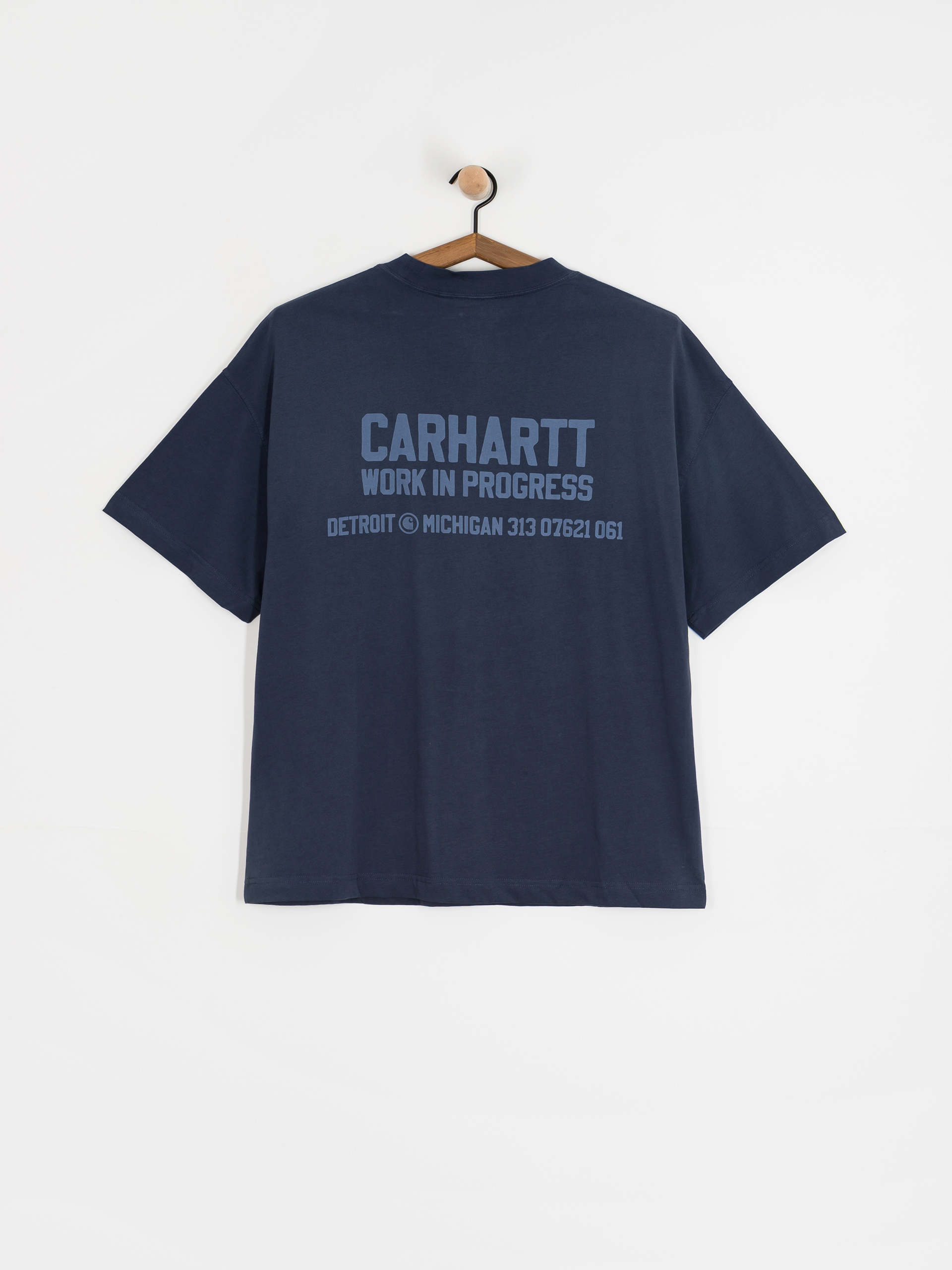 Póló Carhartt WIP Distance (jupiter/stone dyed)