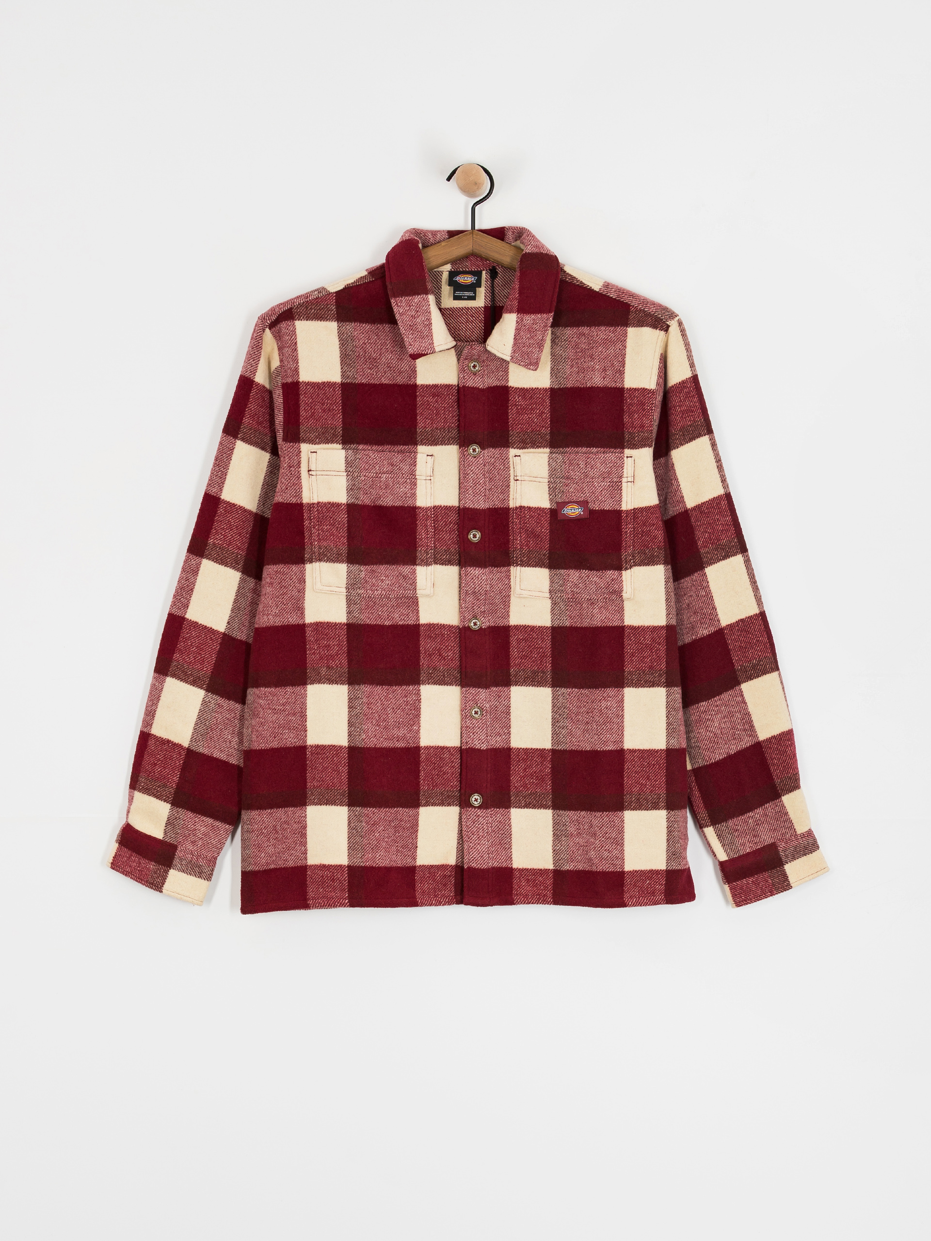 Dickies Plaid Coaling Ing (tibetan red)