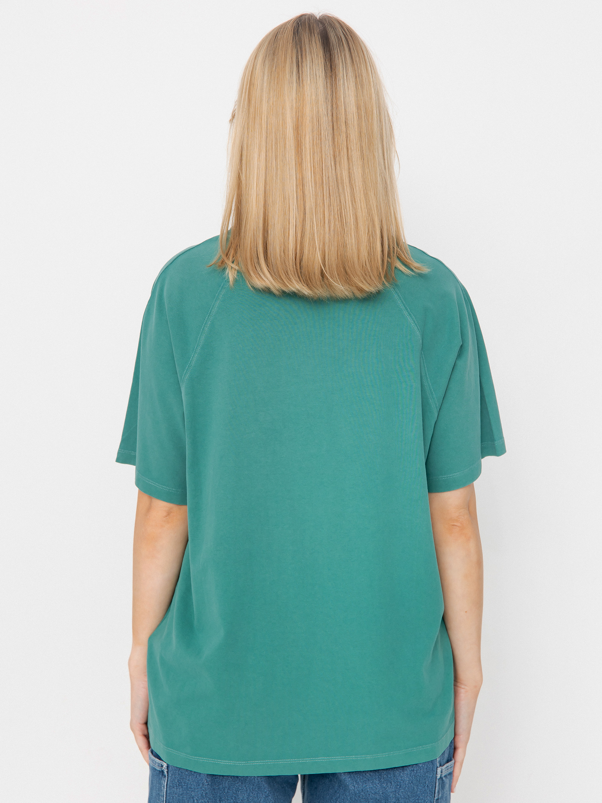 Carhartt WIP Hudson Wmn Póló (saguaro/chalk wash)