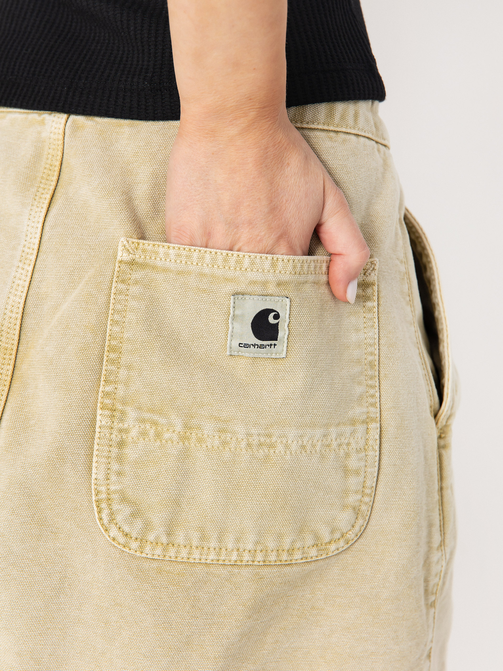 Carhartt WIP Emery Wmn Szoknya (dusty h brown/chalk wash)