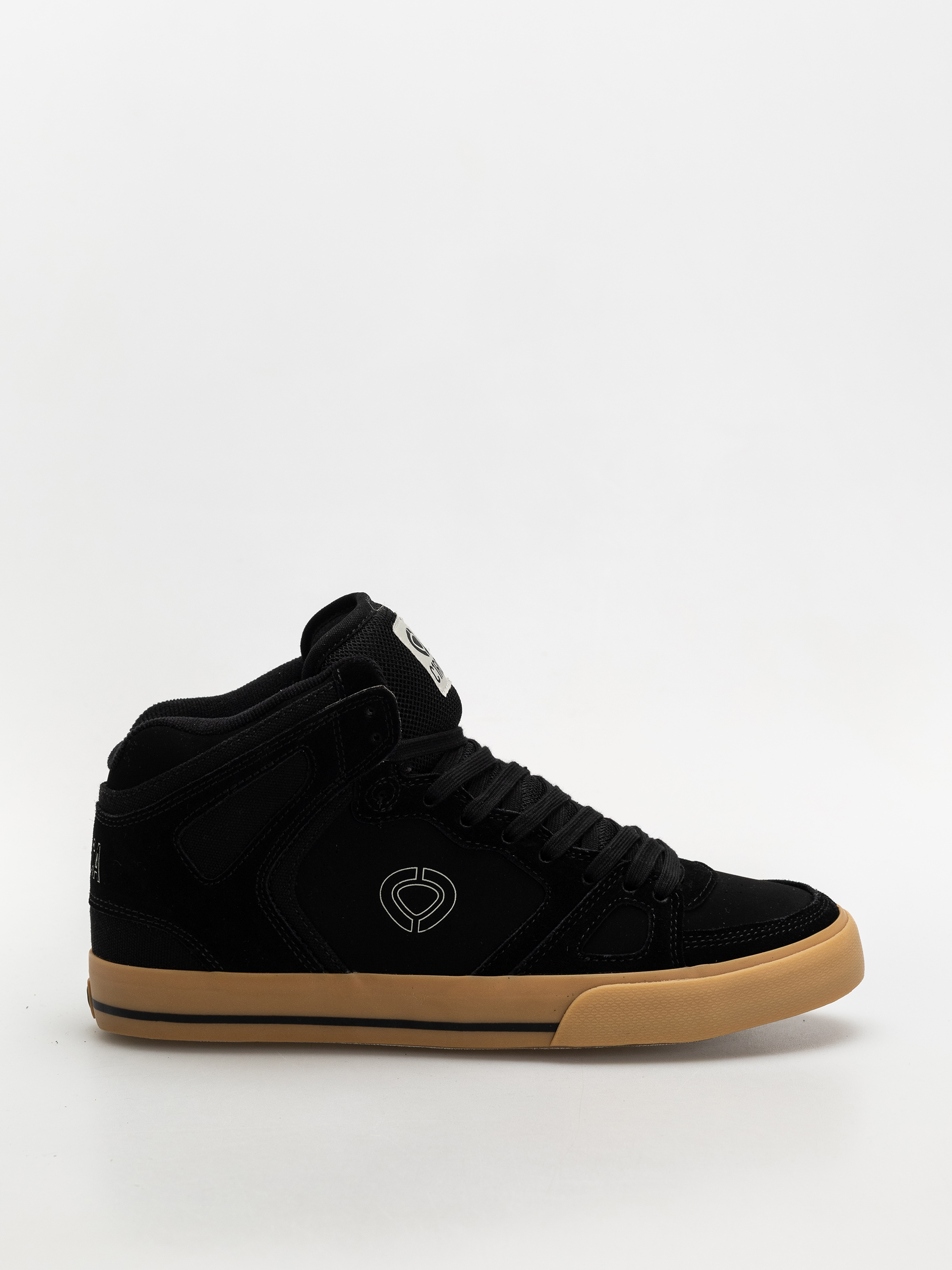 Circa 99 Vulc Hi Cipők (black/gum/suede/mesh)