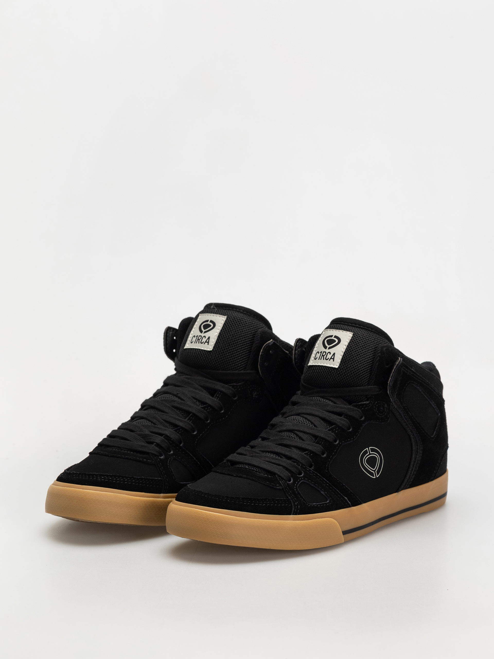 Circa 99 Vulc Hi Cipők (black/gum/suede/mesh)