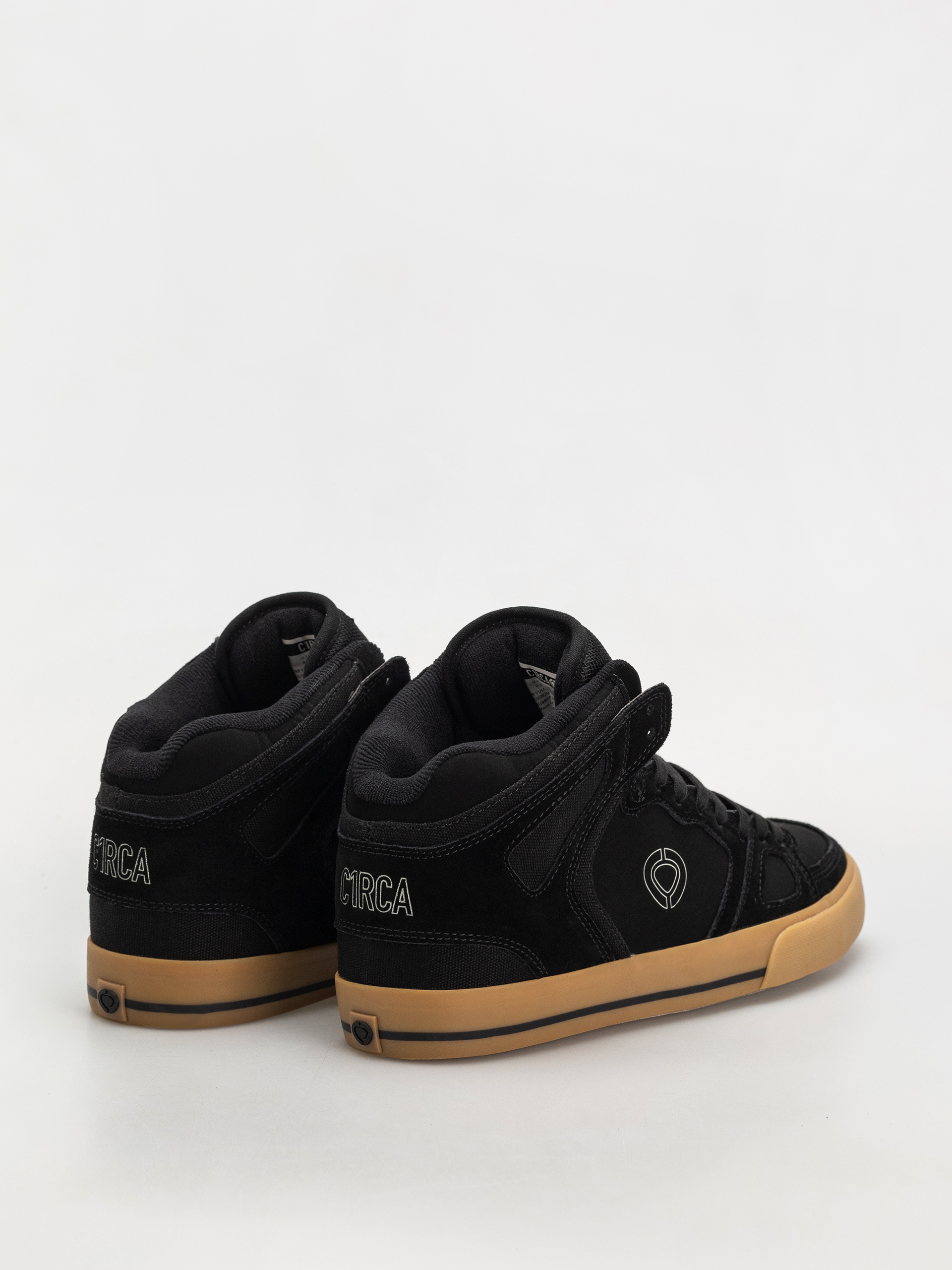 Circa 99 Vulc Hi Cipők (black/gum/suede/mesh)