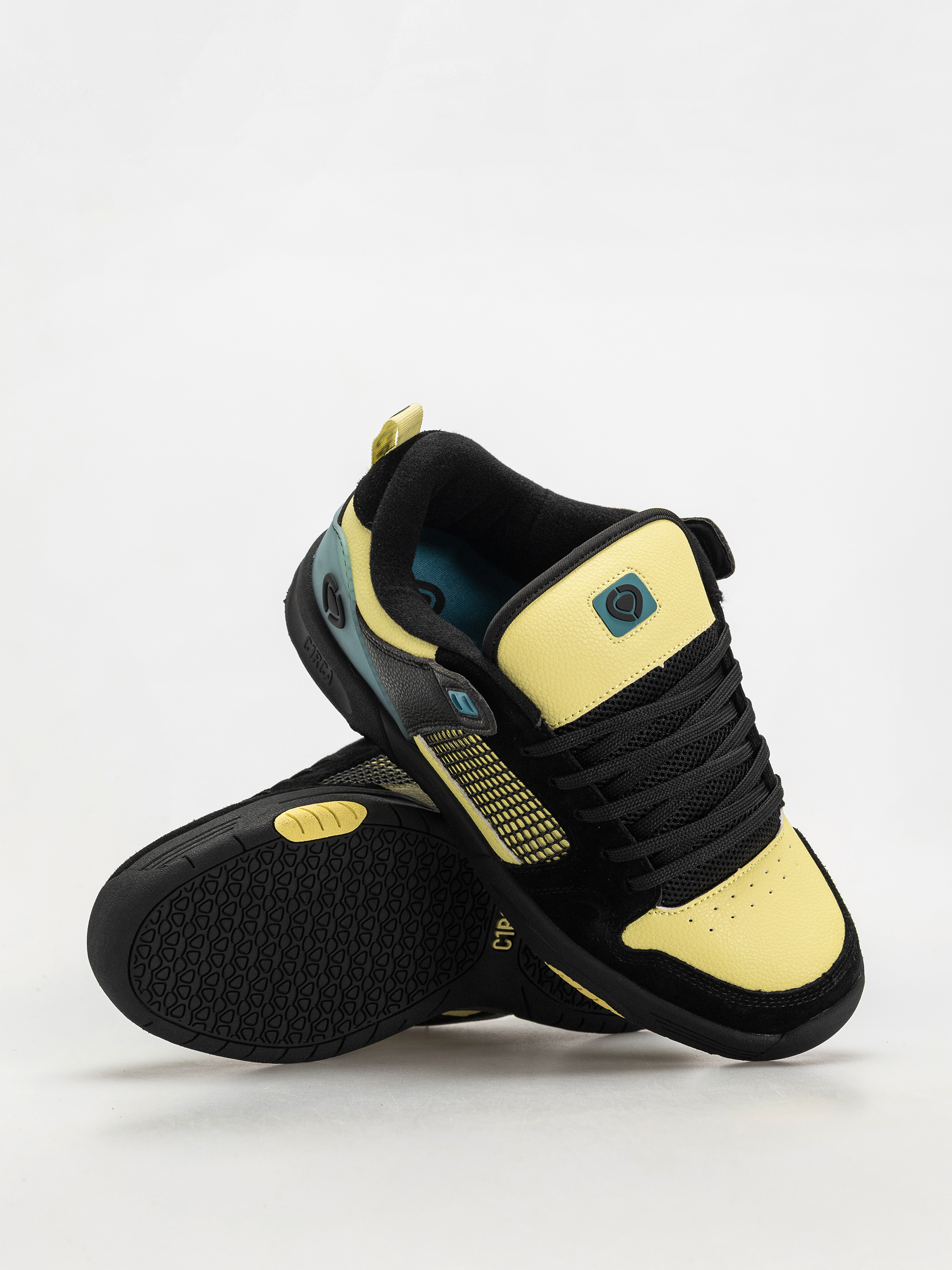 Circa Tave Tt Cipők (black/teal/canary yellow)