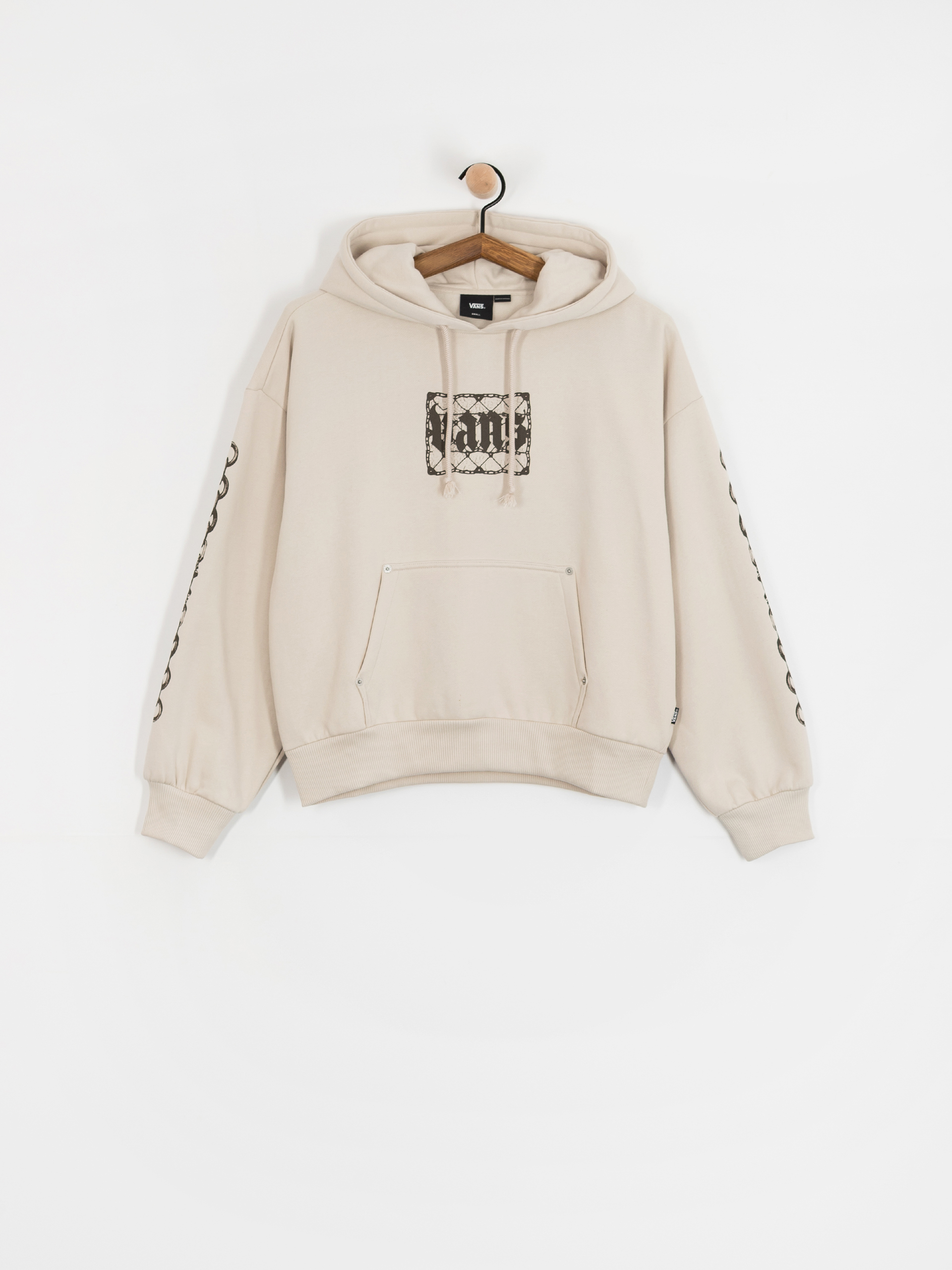 Vans After Dark Retro HD Wmn Kapucnis pulóver (taupe mist)