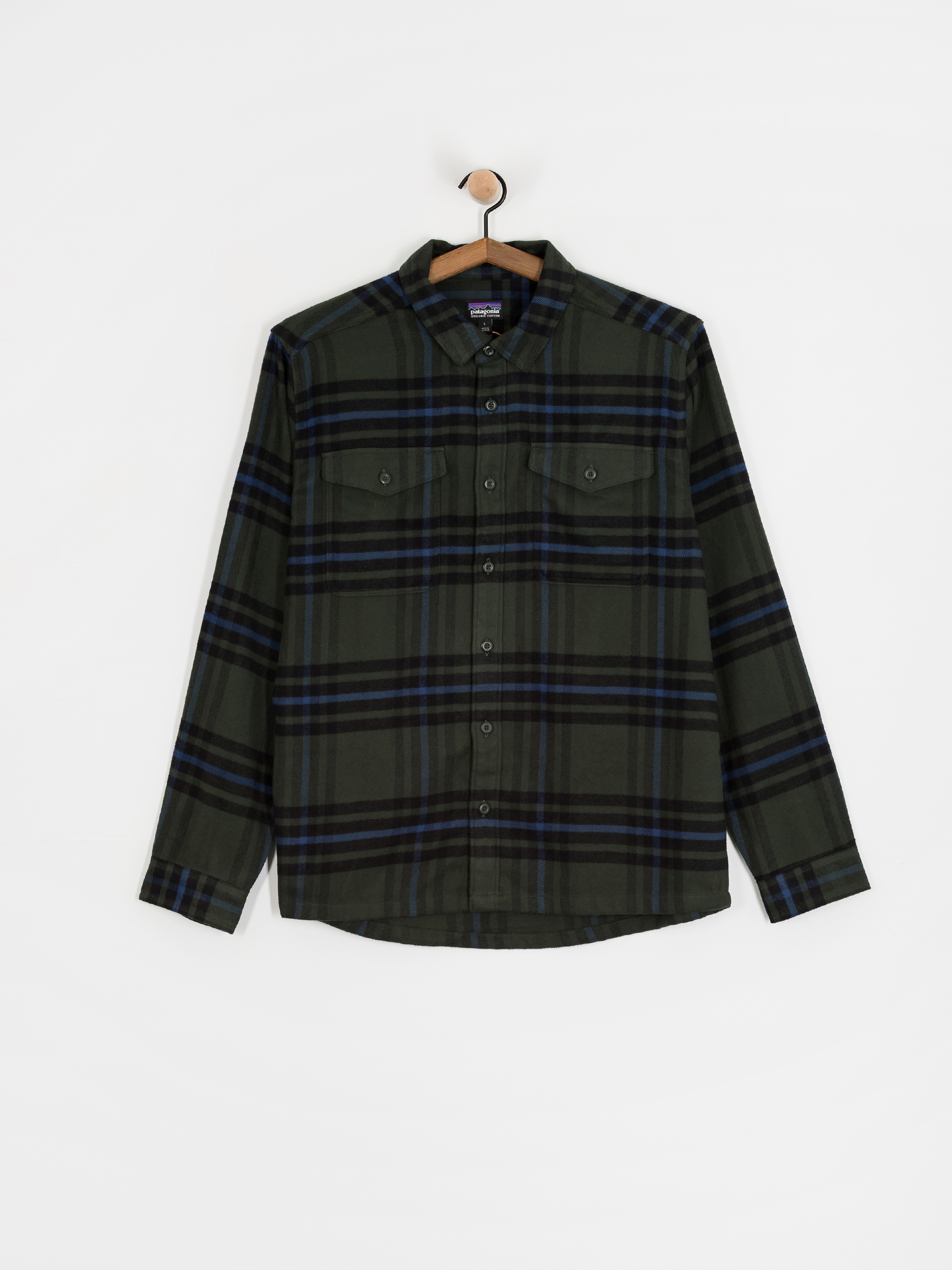 Ing Patagonia Fjord Flannel (catch old growth green)