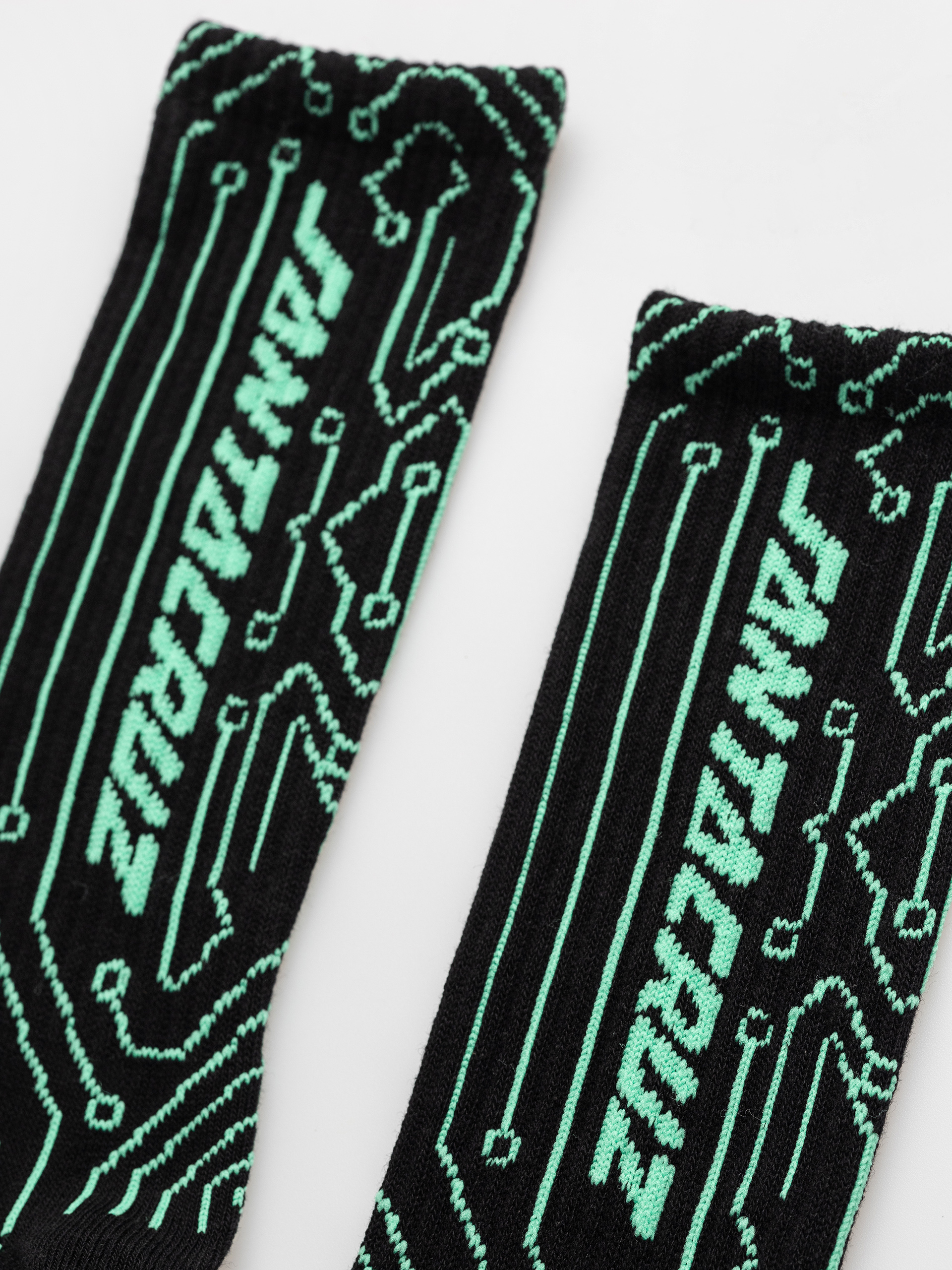 Zokni Santa Cruz Circuit (black)