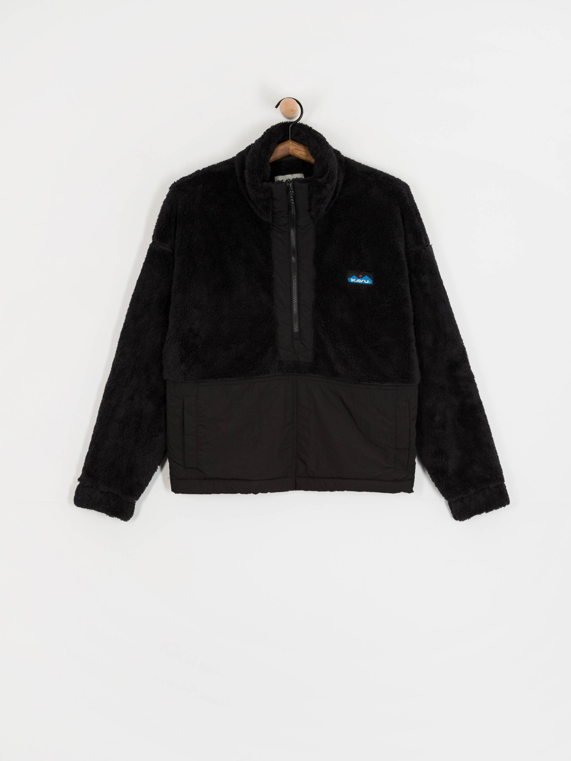 Női Polár pulóver Kavu Rockhaven (blackout)