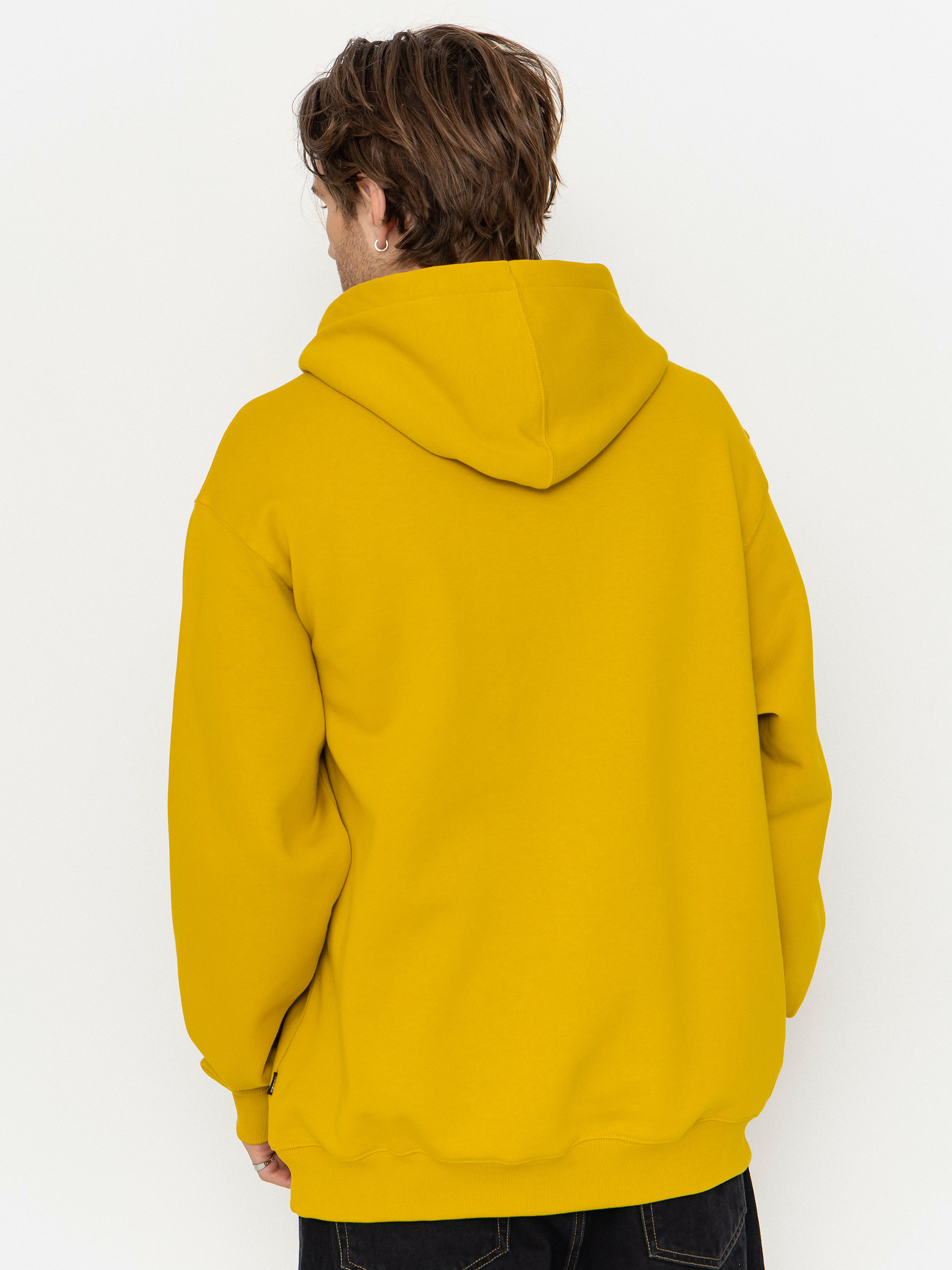 Vans Left Chest II Loose HD Kapucnis pulóver (heritage mustard)