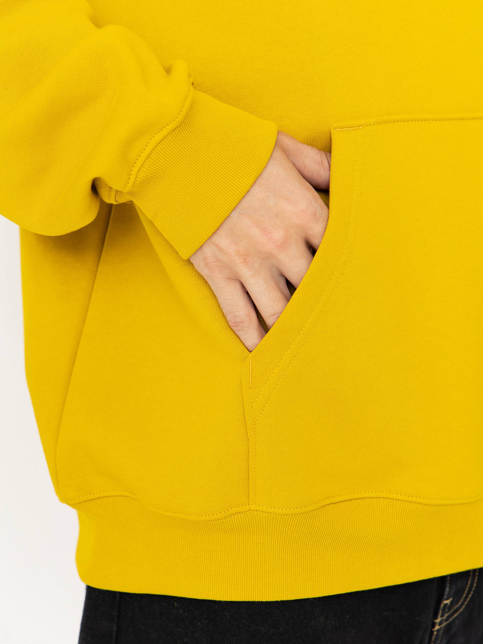 Vans Left Chest II Loose HD Kapucnis pulóver (heritage mustard)