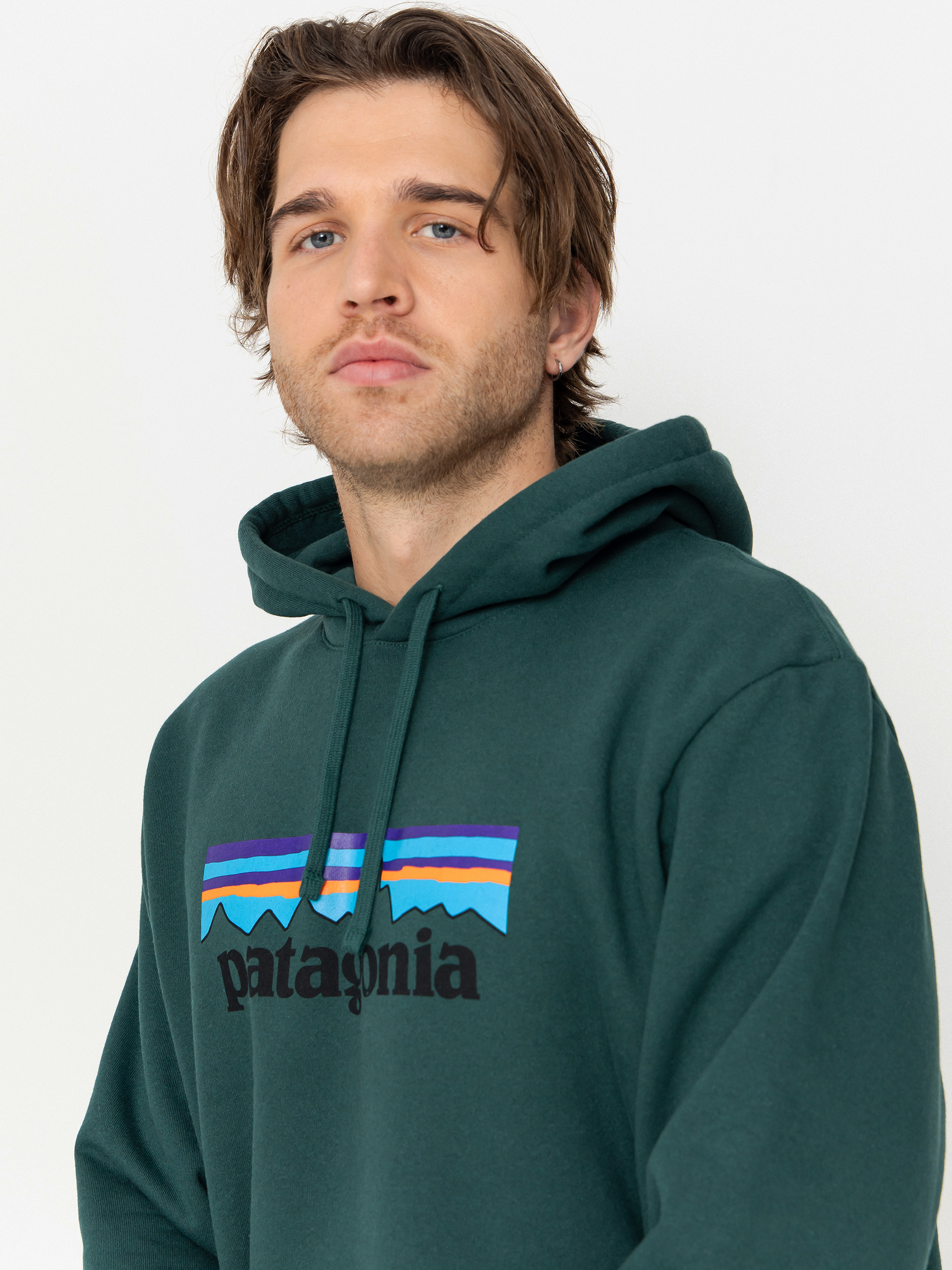 Patagonia P 6 Logo Uprisal HD Kapucnis pulóver (cascade green)