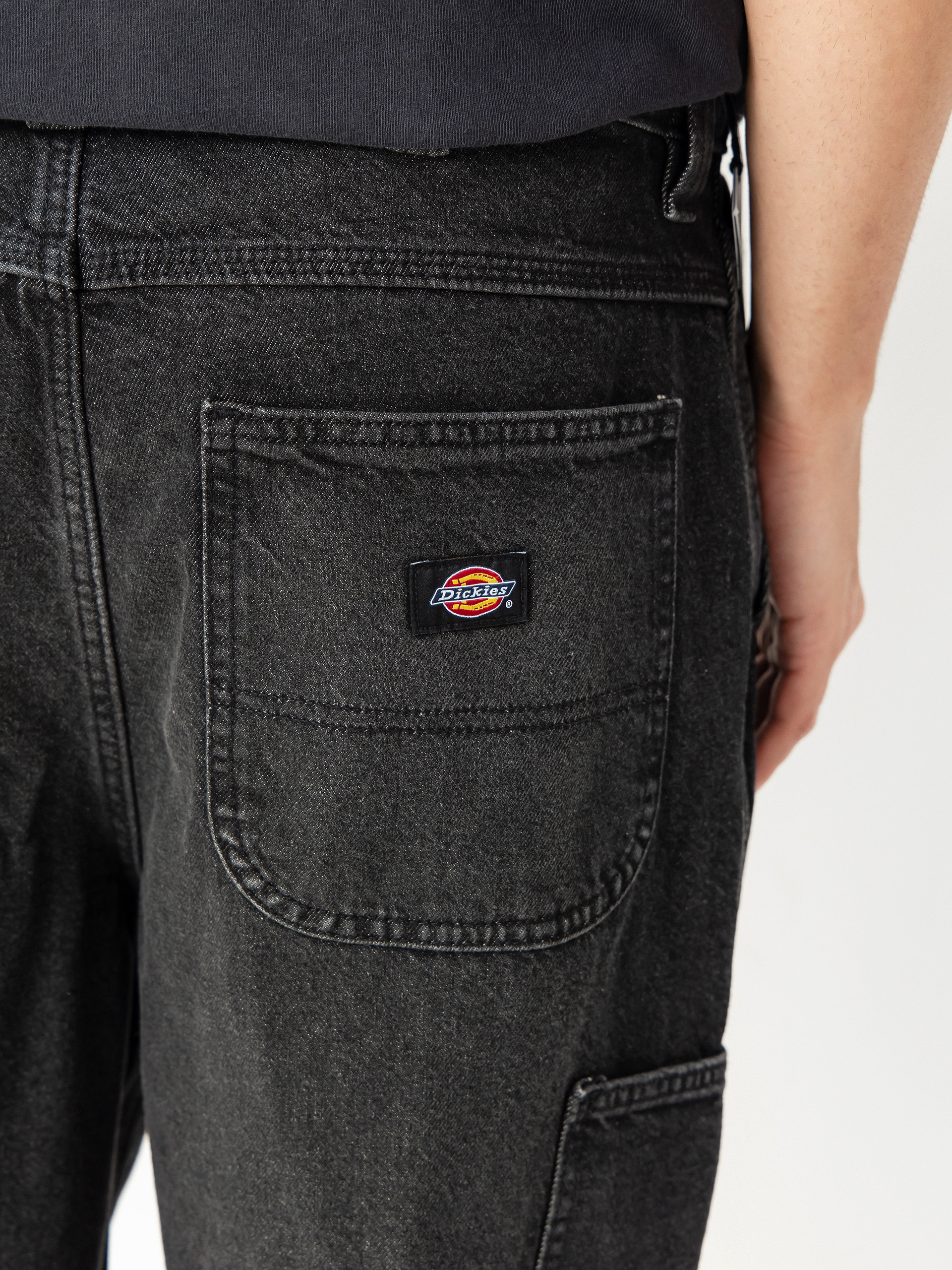 Dickies Madison Baggy Kisnadrág (black wash faded)