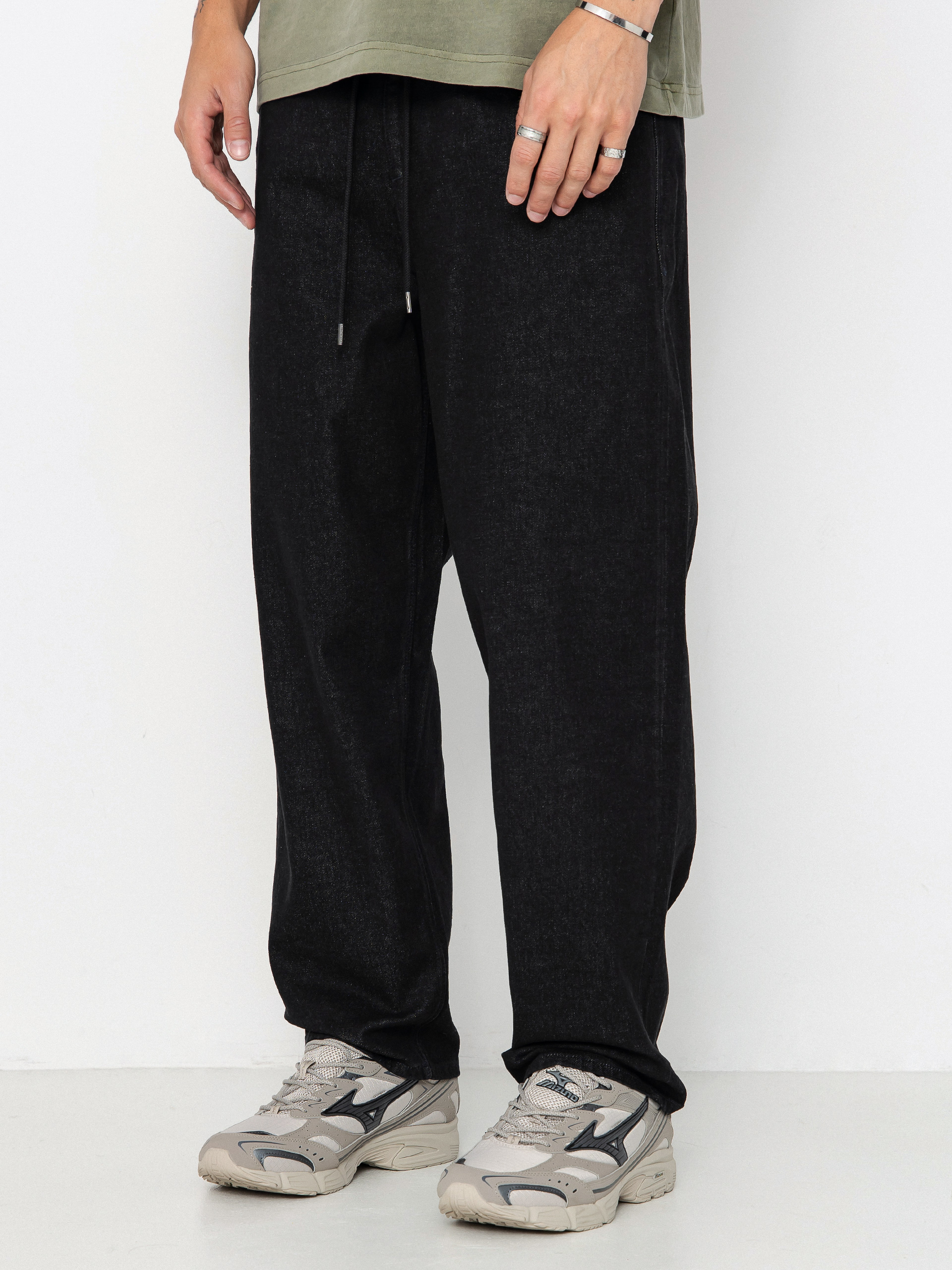 Volcom Freazy Loose Ew Denim Kisnadrág (black wash)