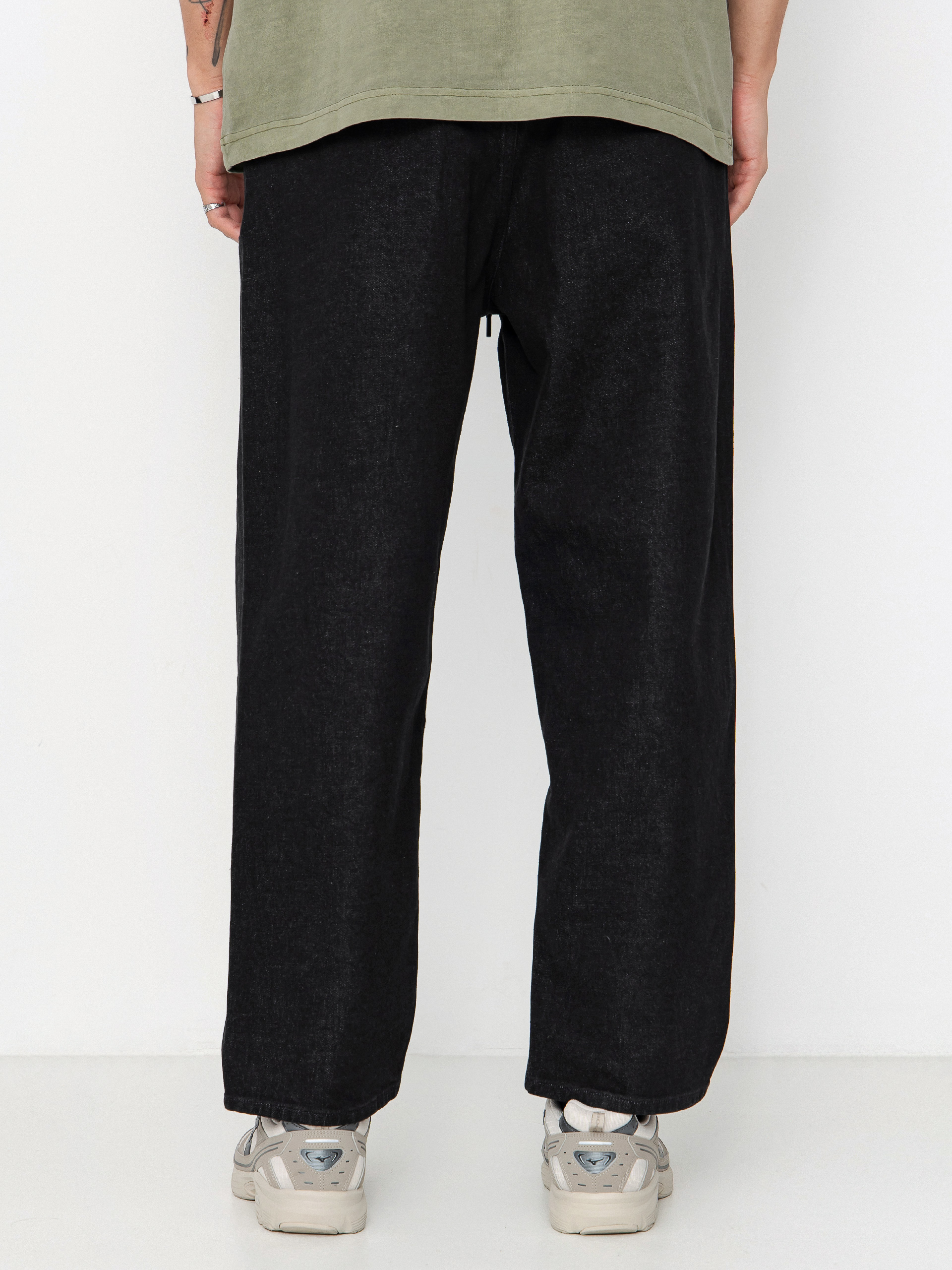 Volcom Freazy Loose Ew Denim Kisnadrág (black wash)