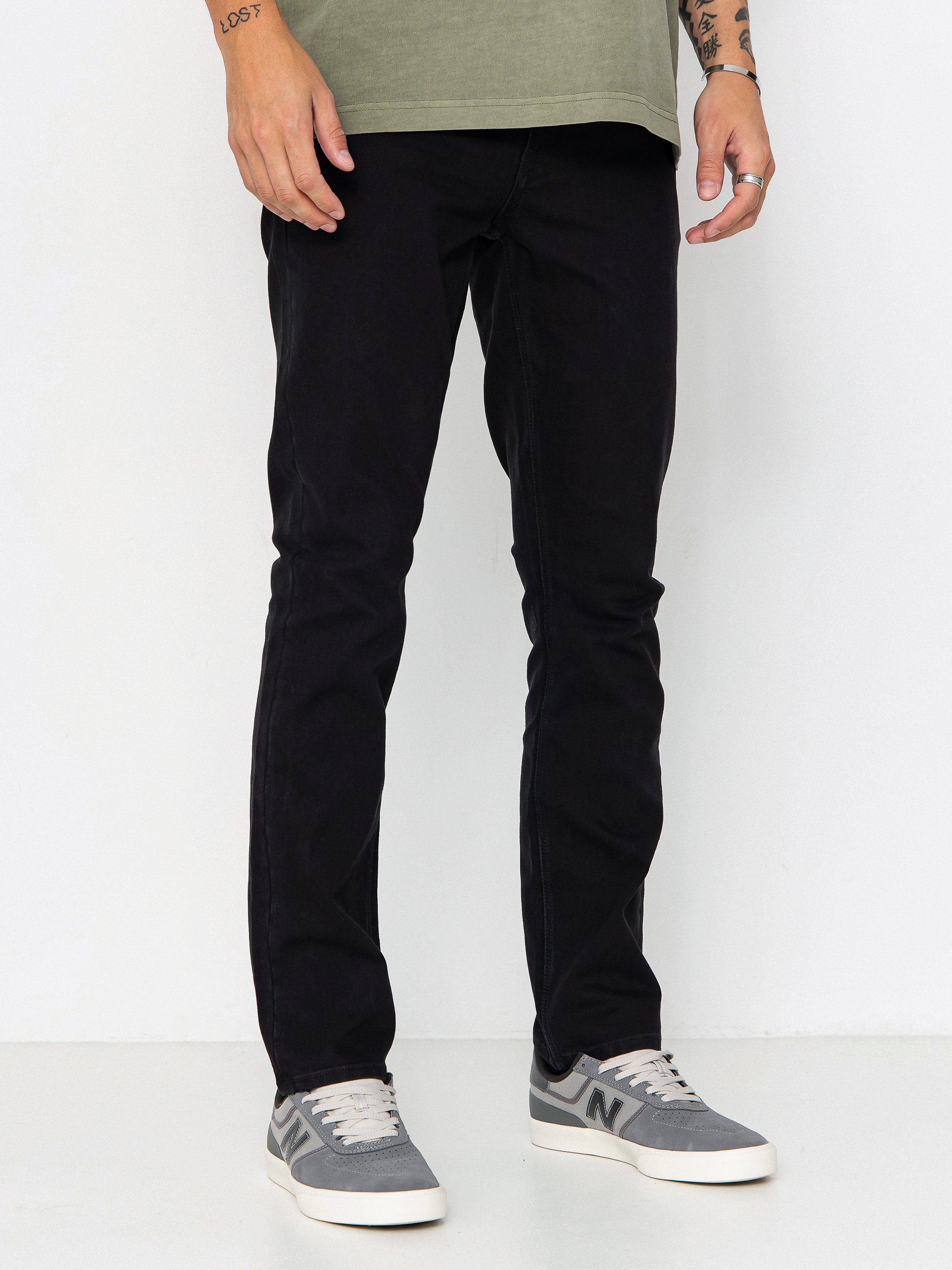Volcom Vorta Denim Kisnadrág (black out)