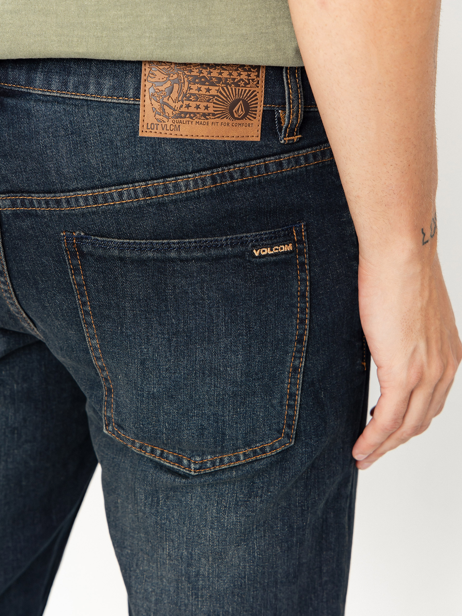 Volcom Vorta Denim Kisnadrág (new vintage blue)