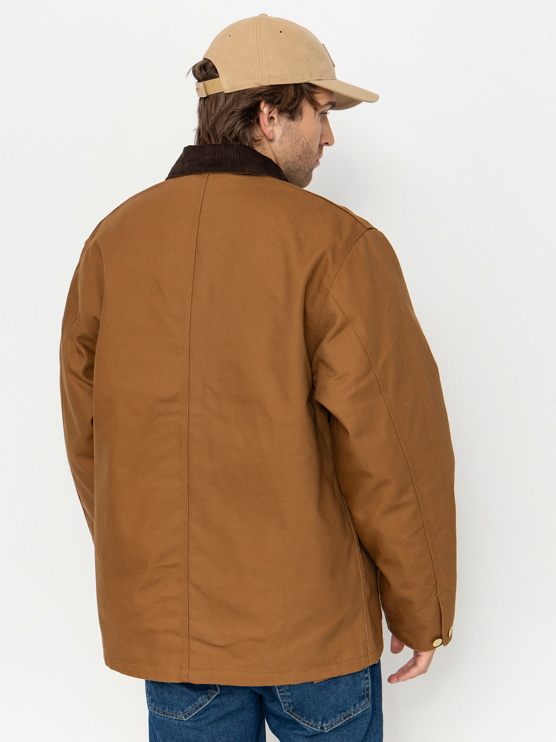 Carhartt WIP Michigan Coat Dzseki (hamilton brown/tobacco/rigid)