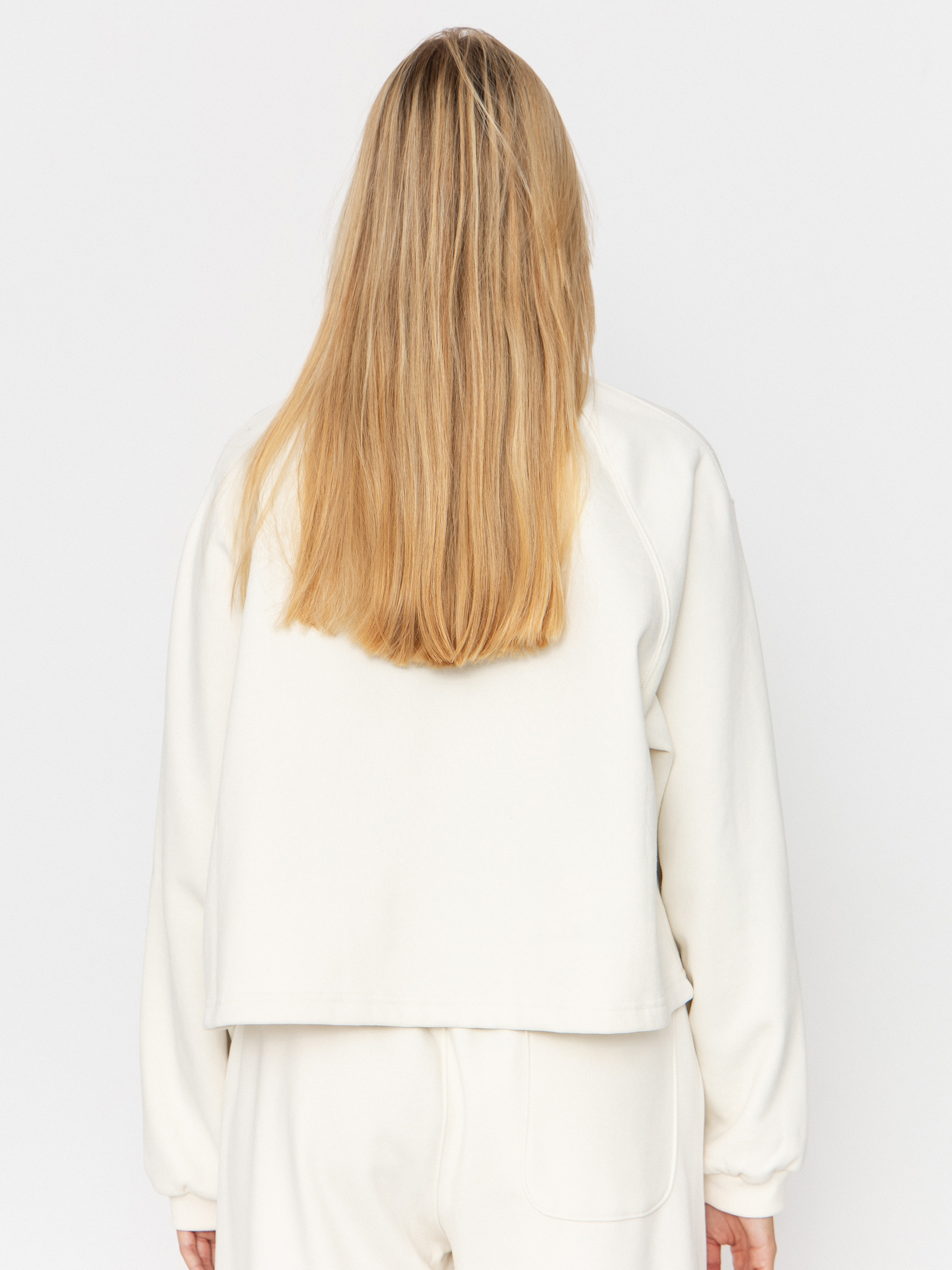 The North Face Red Box Pulóver (white dune)