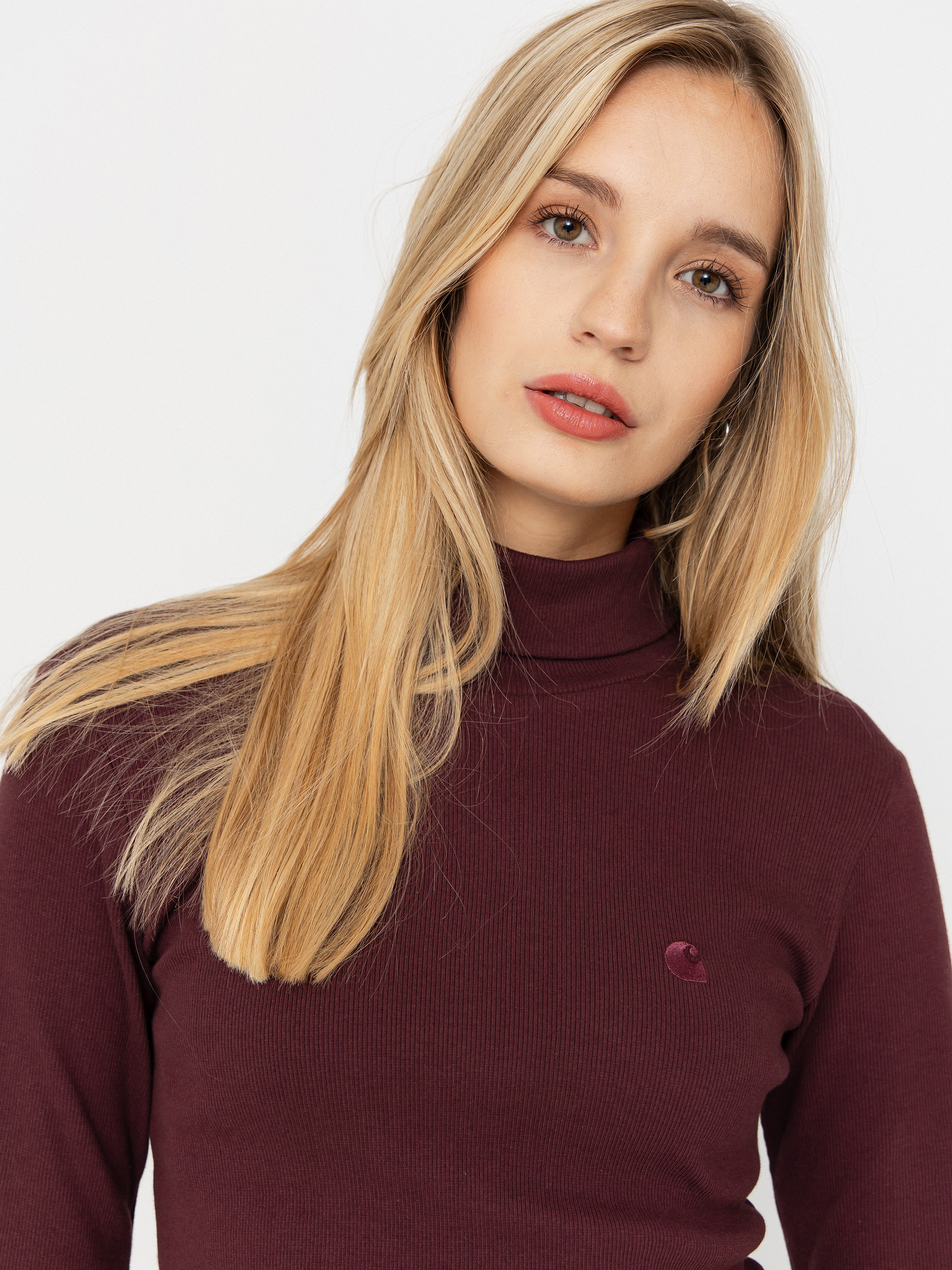 Carhartt WIP Philipa Mockneck Wmn Hosszú ujjú felső (rondo)