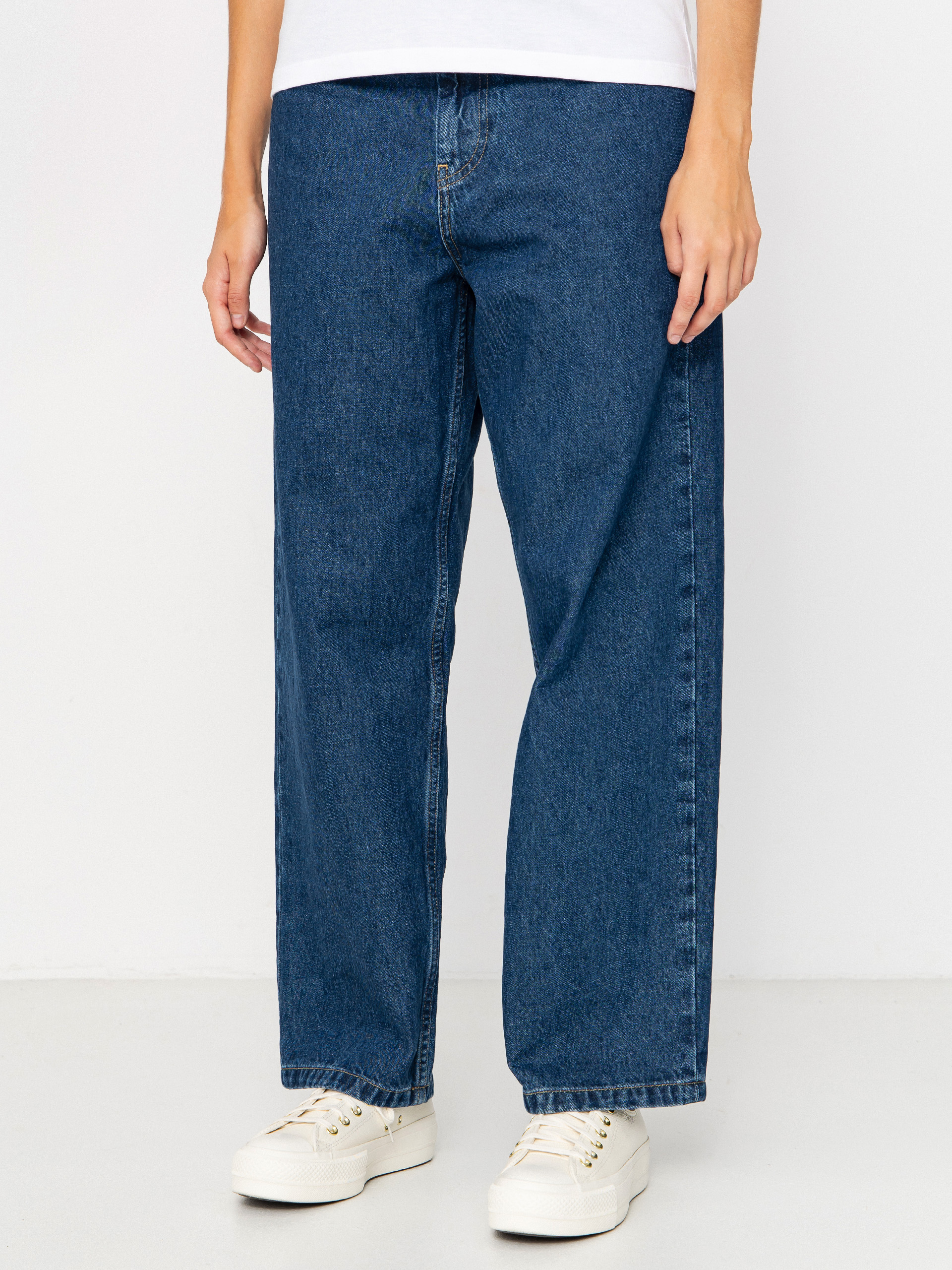 Carhartt WIP Brandon Kisnadrág Wmn (blue/stone washed)