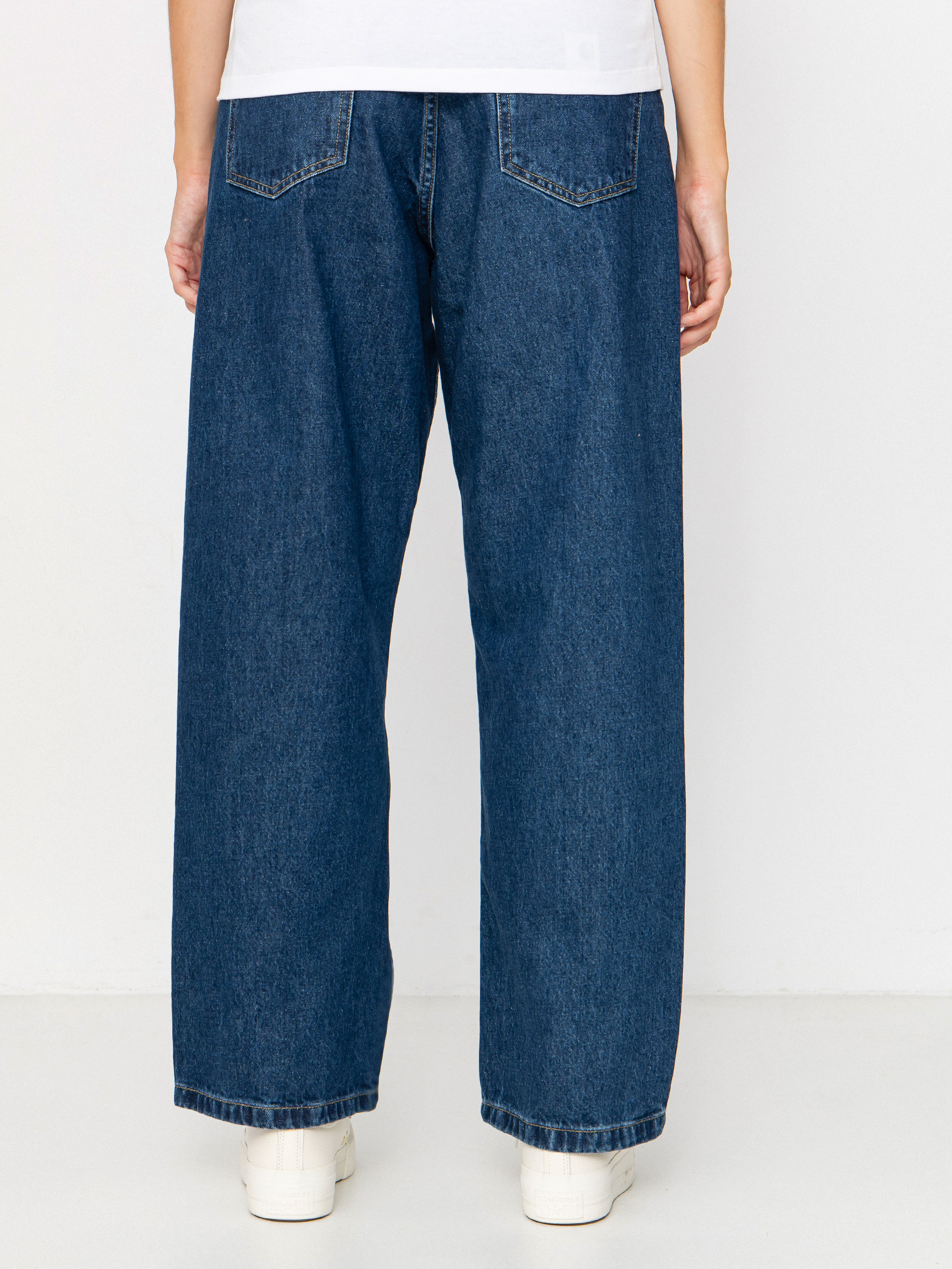 Carhartt WIP Brandon Kisnadrág Wmn (blue/stone washed)