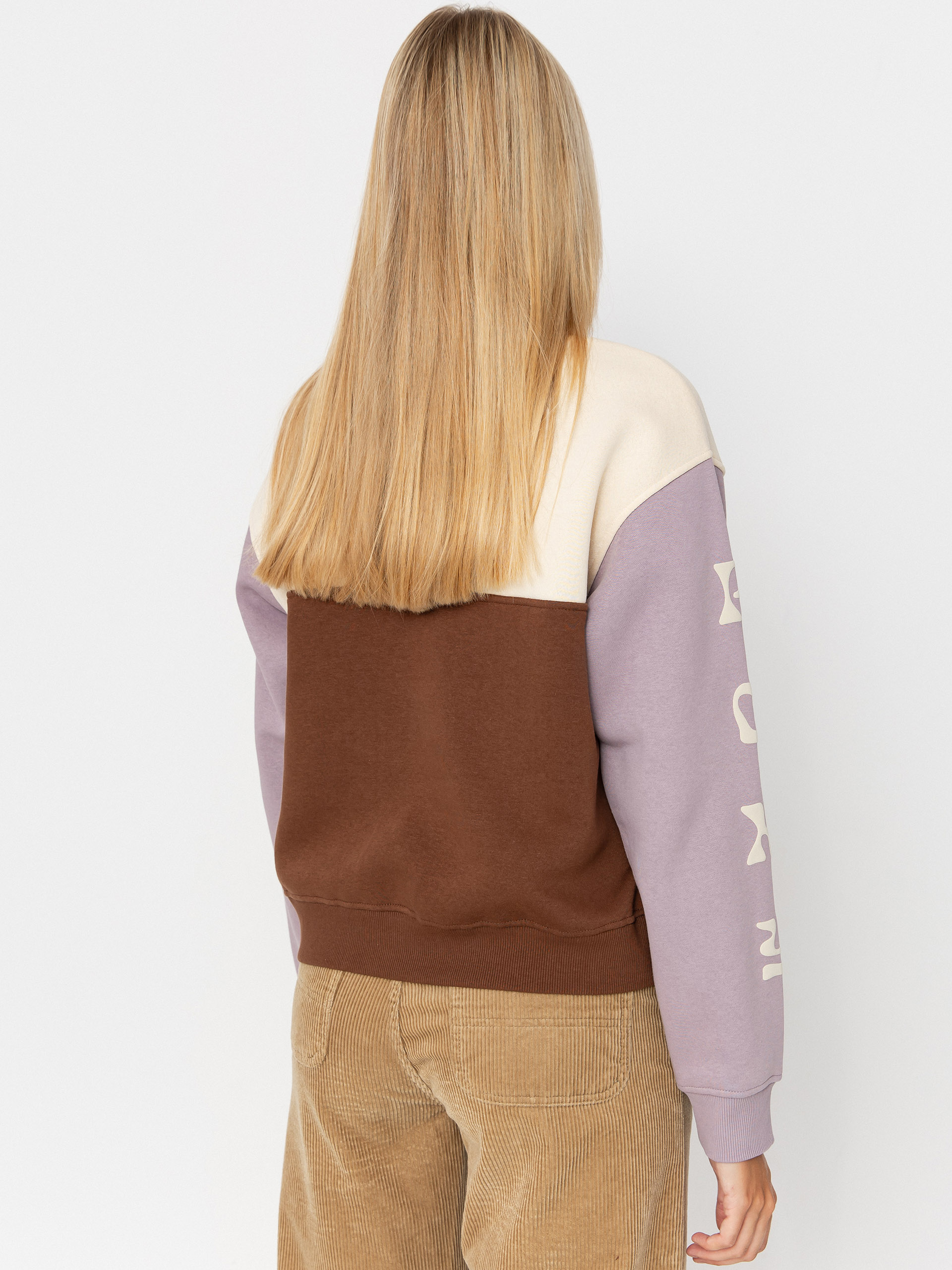 Roxy View Point Block Wmn Pulóver (tiramisu)