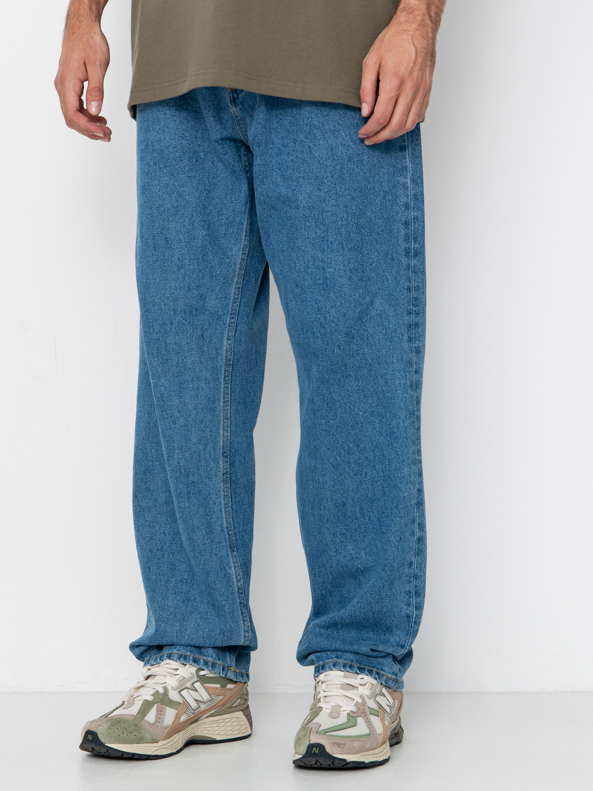 OBEY Hardwork Denim Kisnadrág (light indigo)